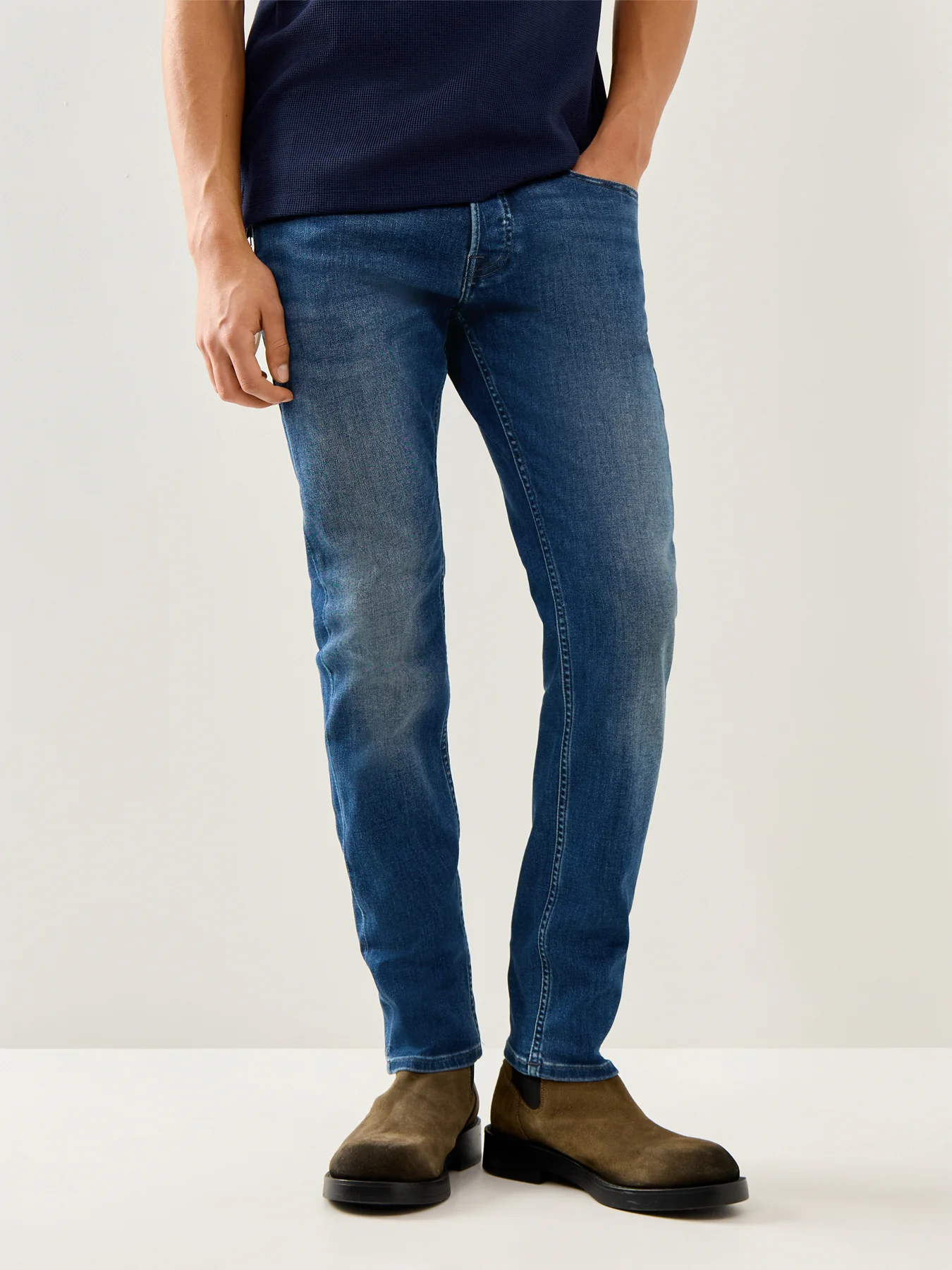 Glenn Original Jeans Blue Denim - Image 4