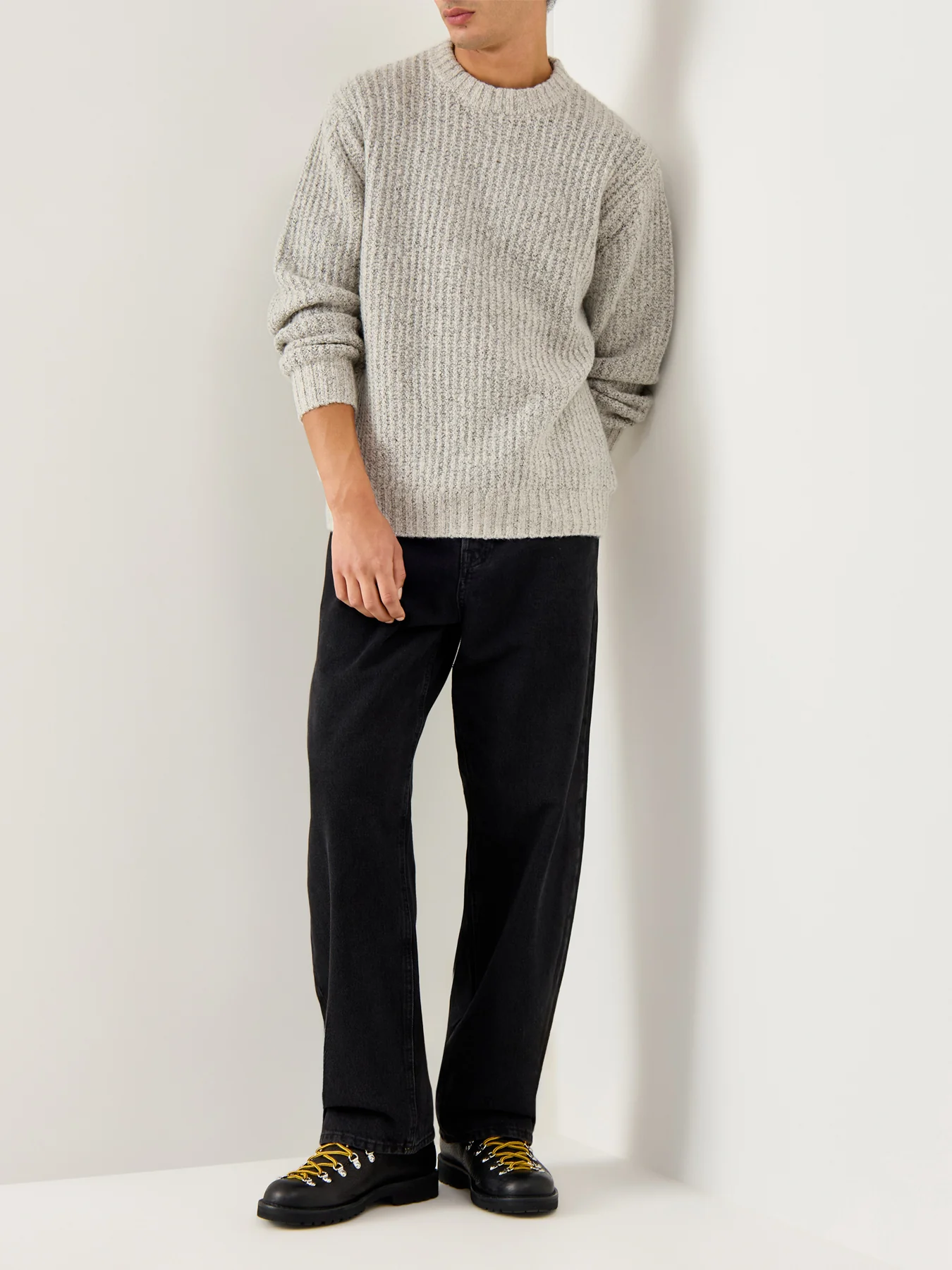 Bowery Knit Crew Neck Sea Salt - Image 2