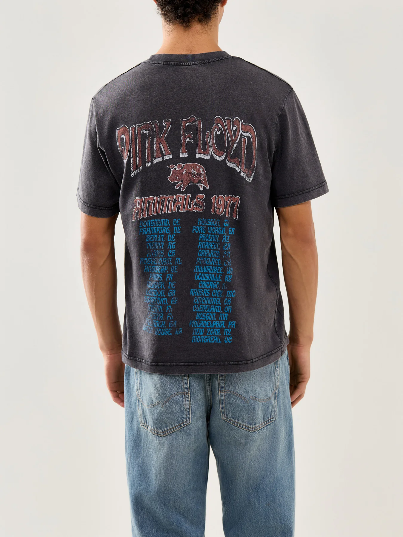 Floyd Short Sleeve T-Shirt Black - Image 5