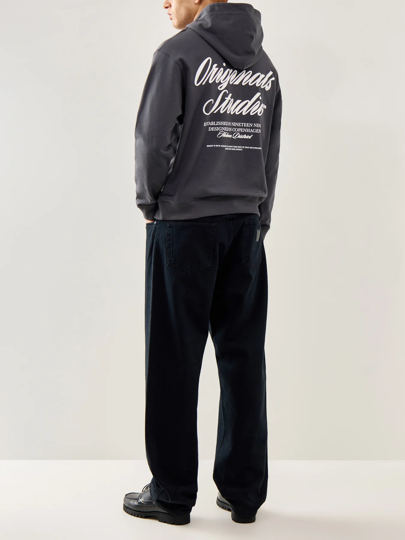 Jornorrebro Typo Back Sweat Hood Sn - Image 2