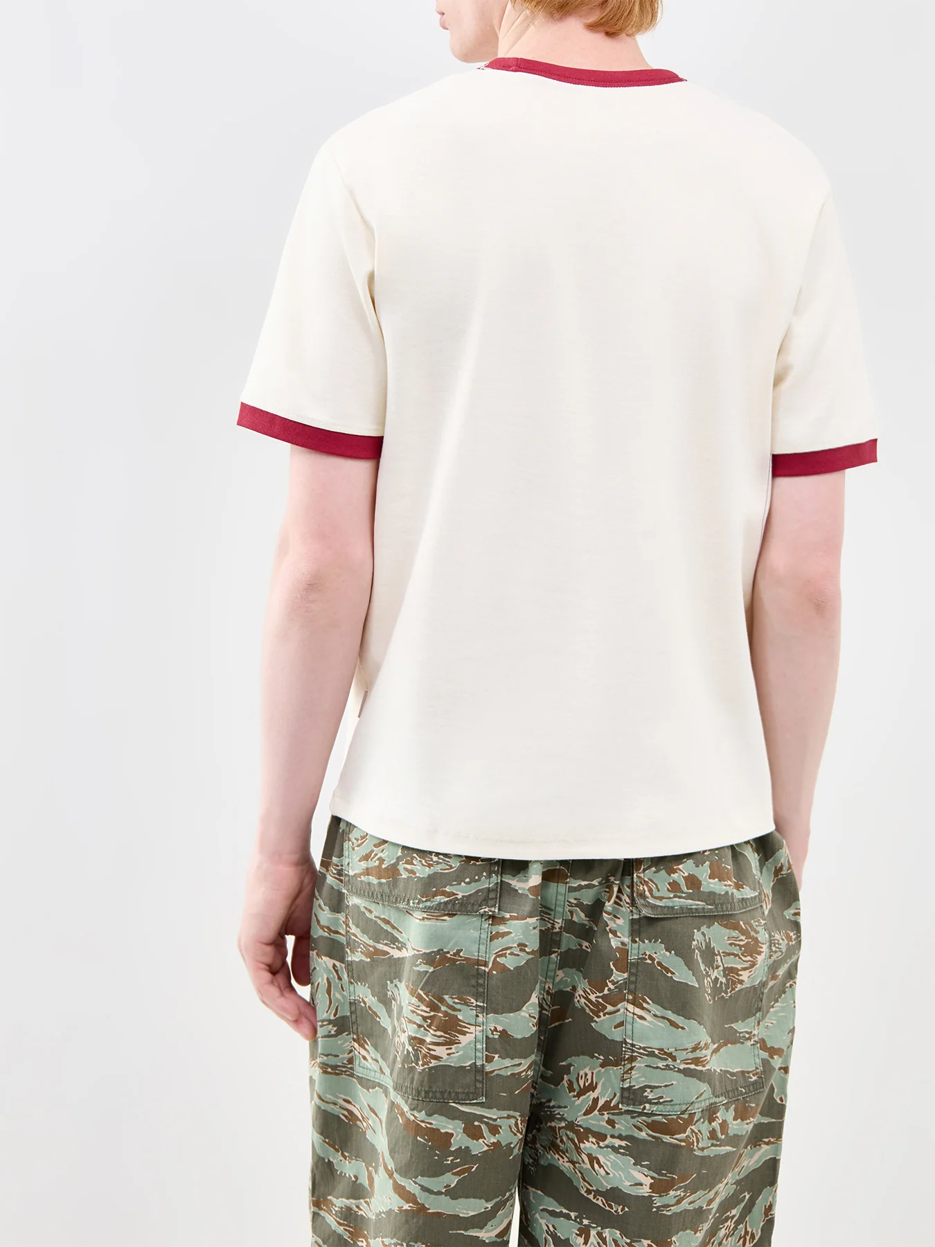 Savona Ringer T-Shirt Cream - Image 5