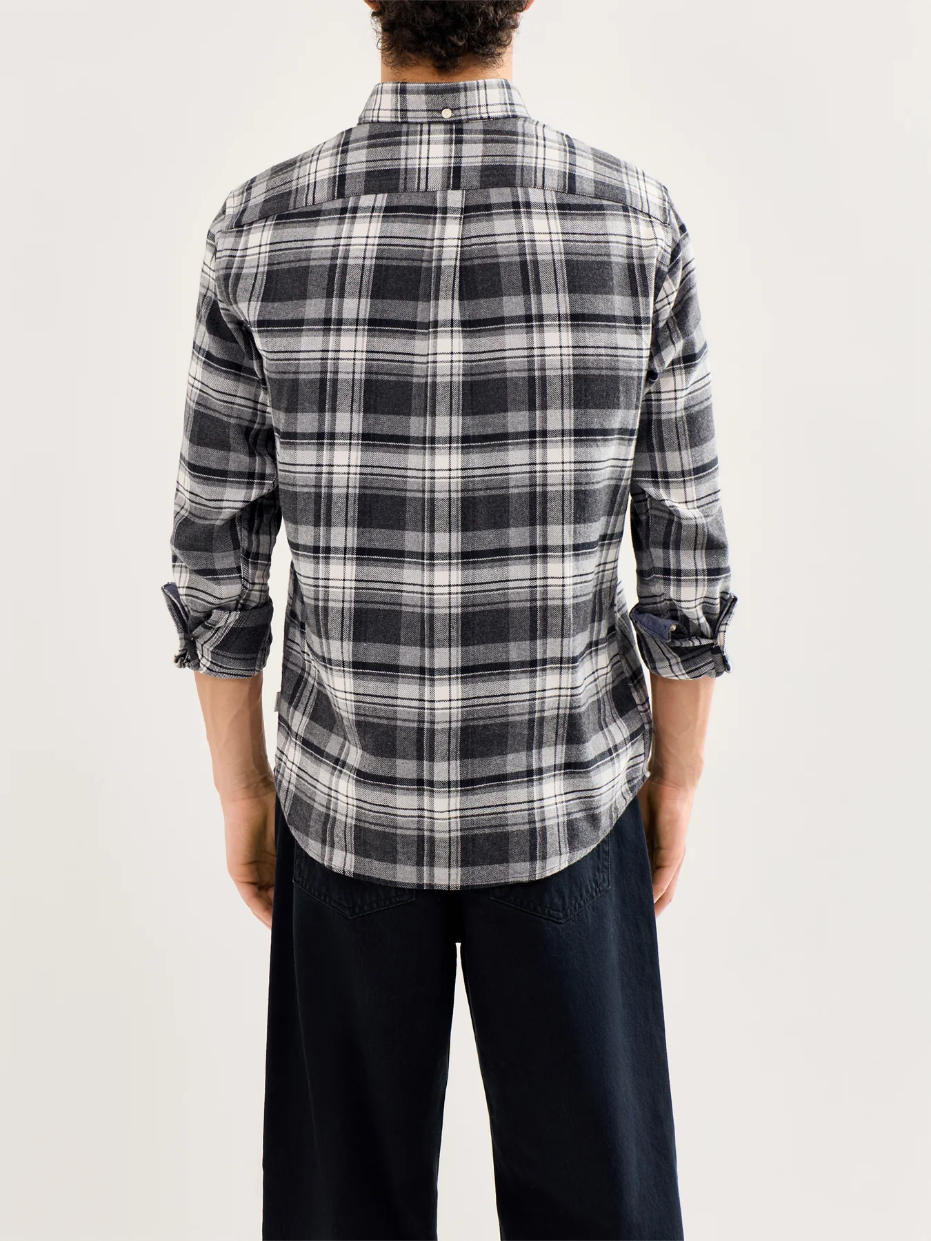 Flannel Long-Sleeve Shirt Check - Image 5