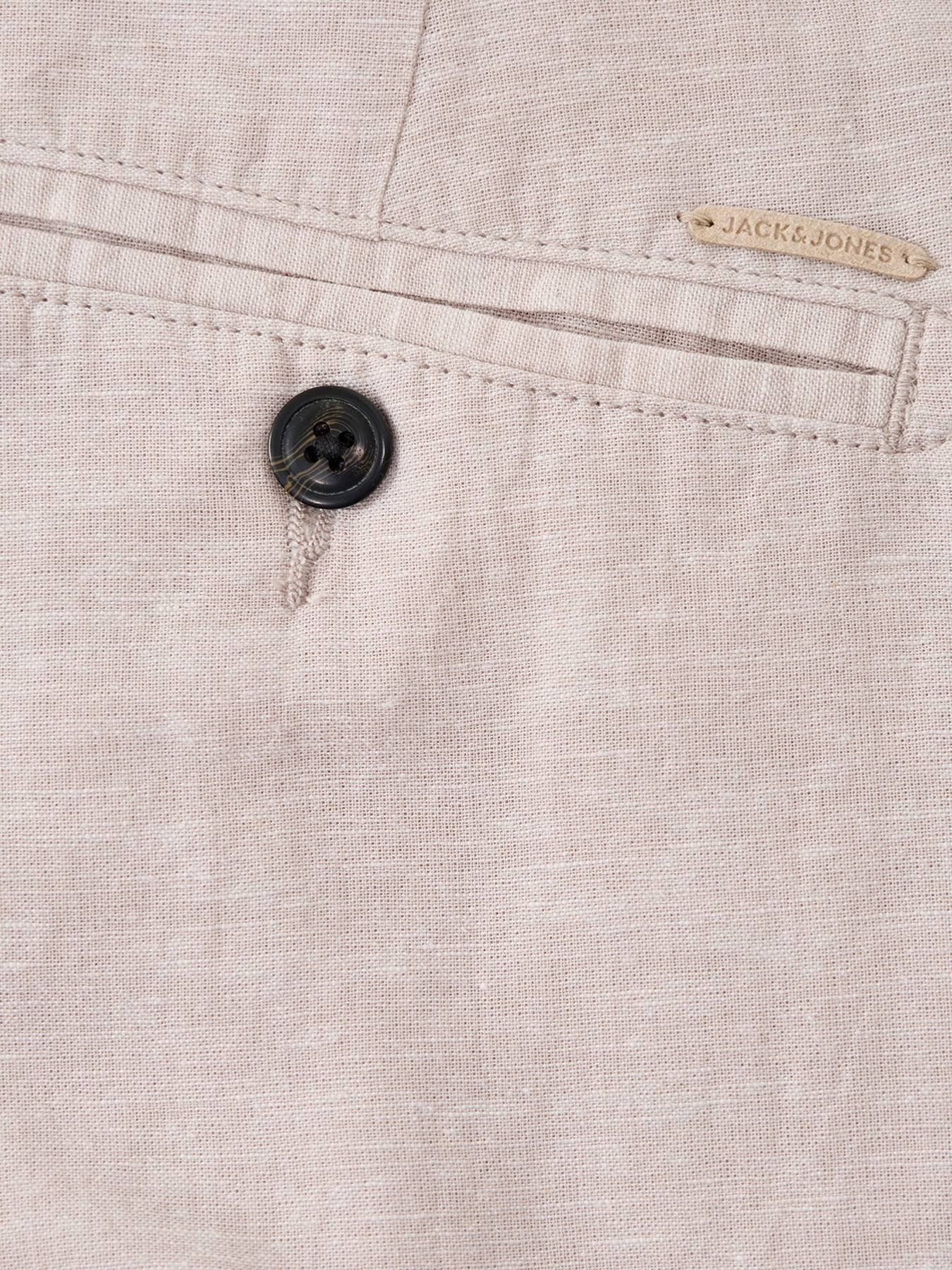 Summer Linen Blend Chino Trousers - Image 3
