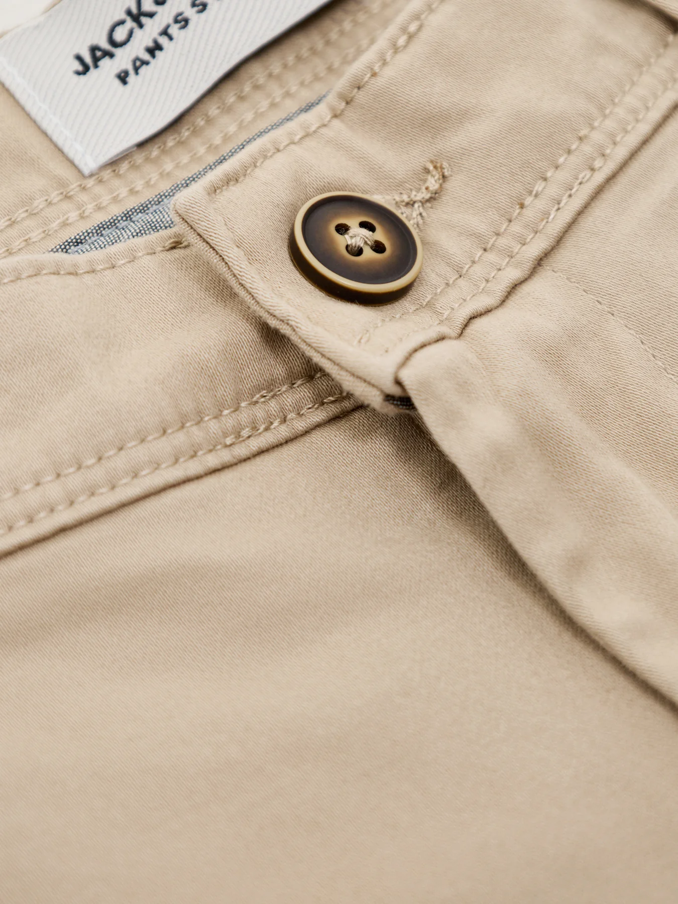 Jpstbowie Chino Shorts Regular Fit Beige - Image 3