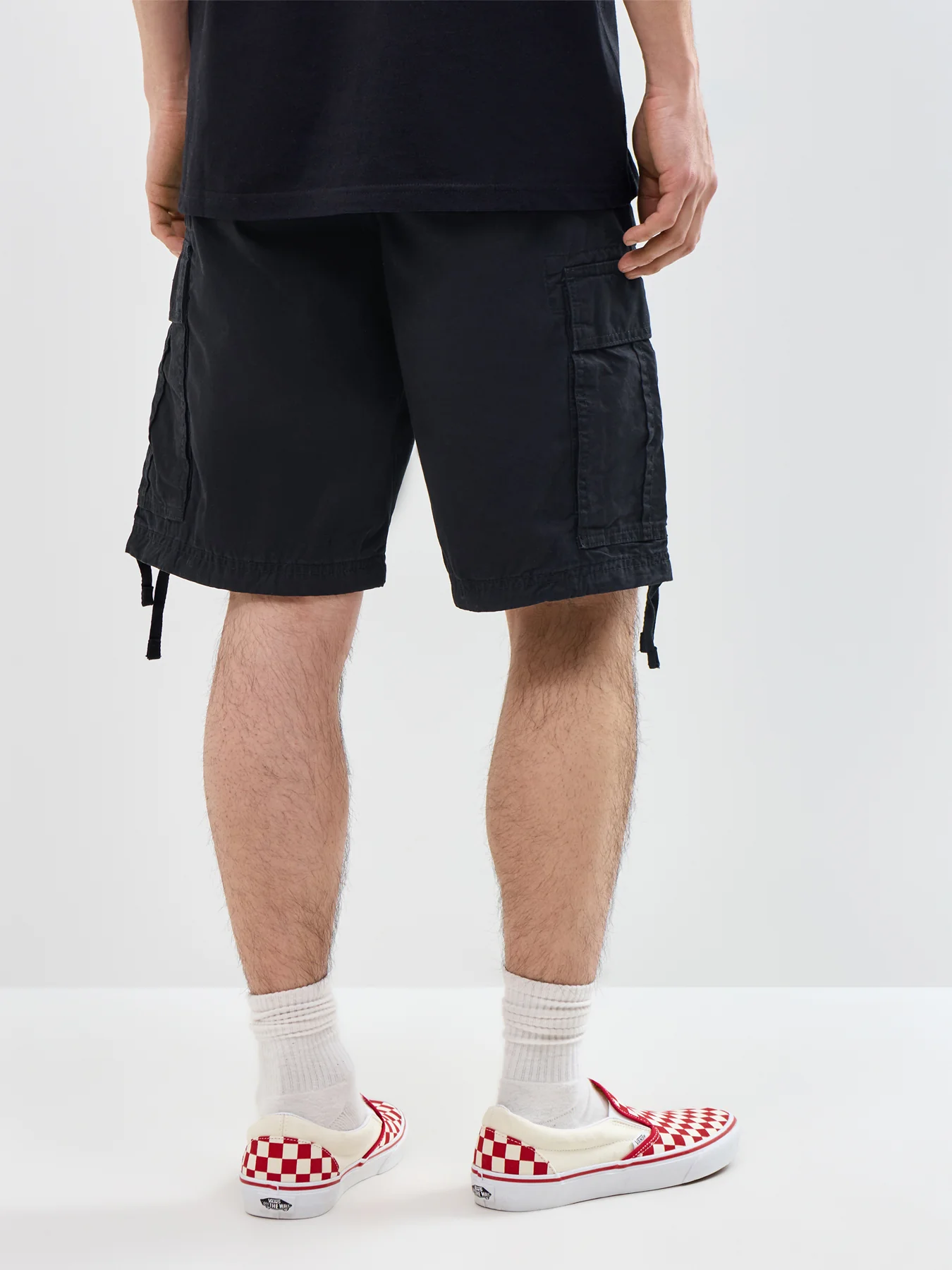Cole Cargo Shorts Black - Image 5
