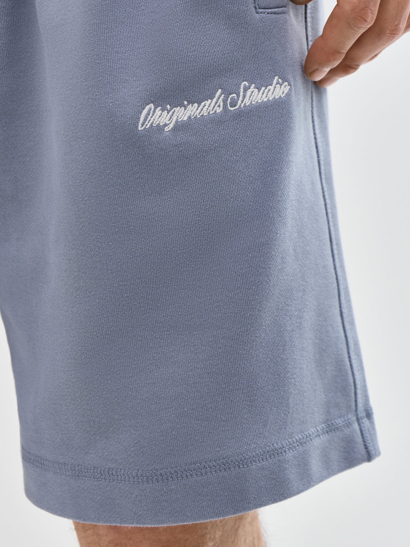 Norrebro Sweat Shorts Blue - Image 3