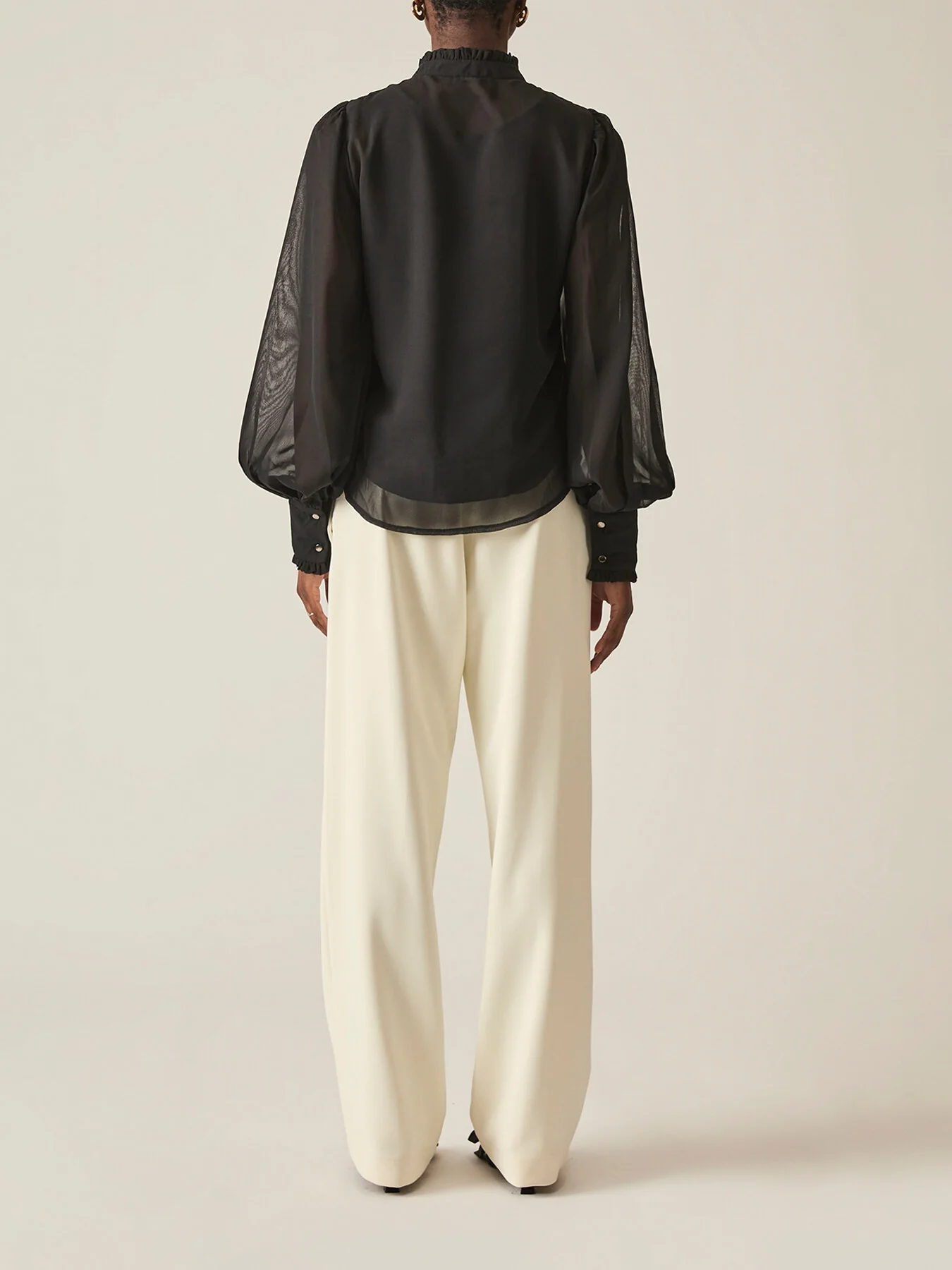 Ruffle Shift Shirt - Image 5
