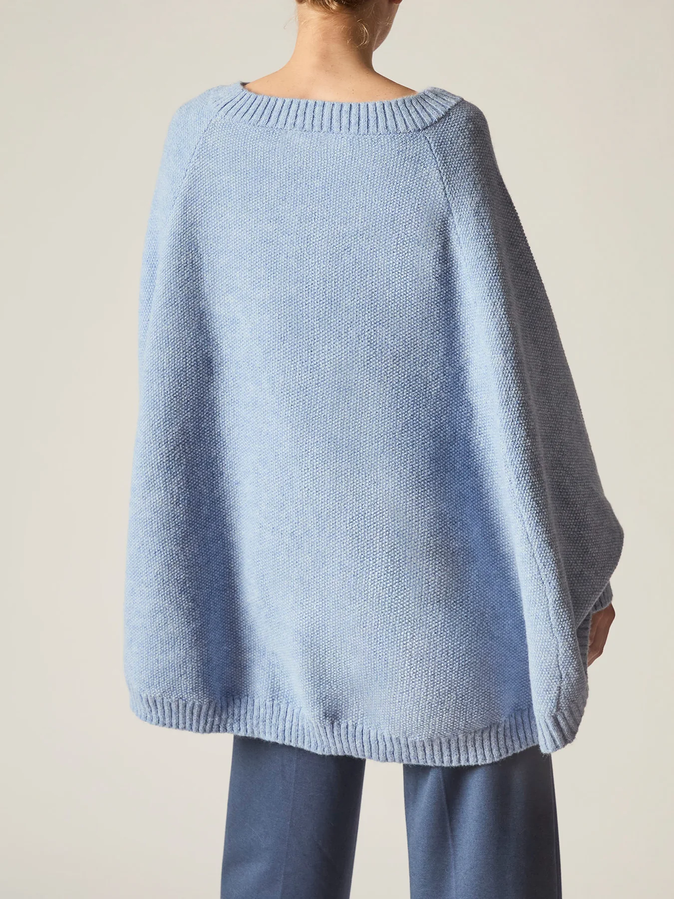 Oversized Pullover Blue - Image 5