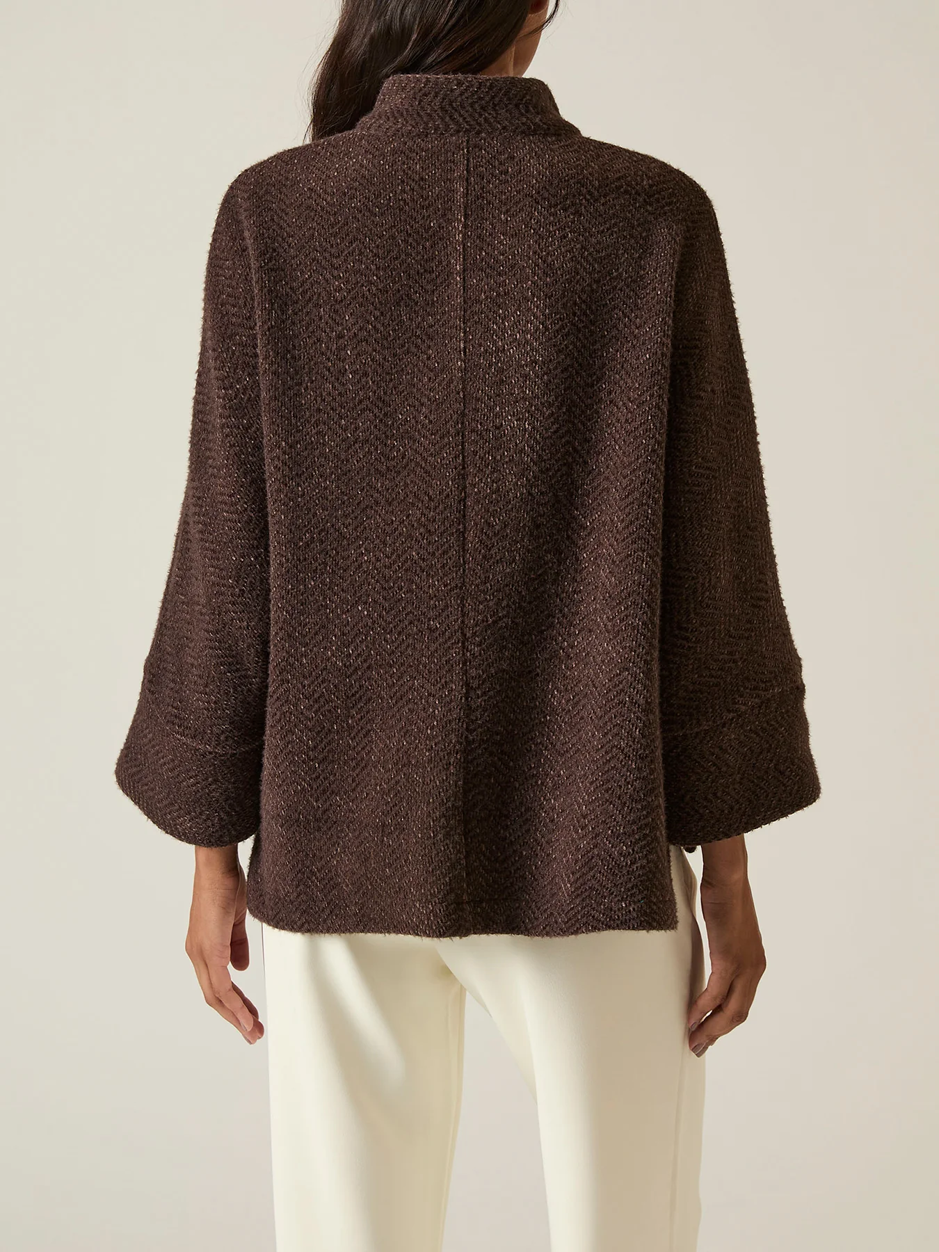 Batwing Jacket Brown - Image 4