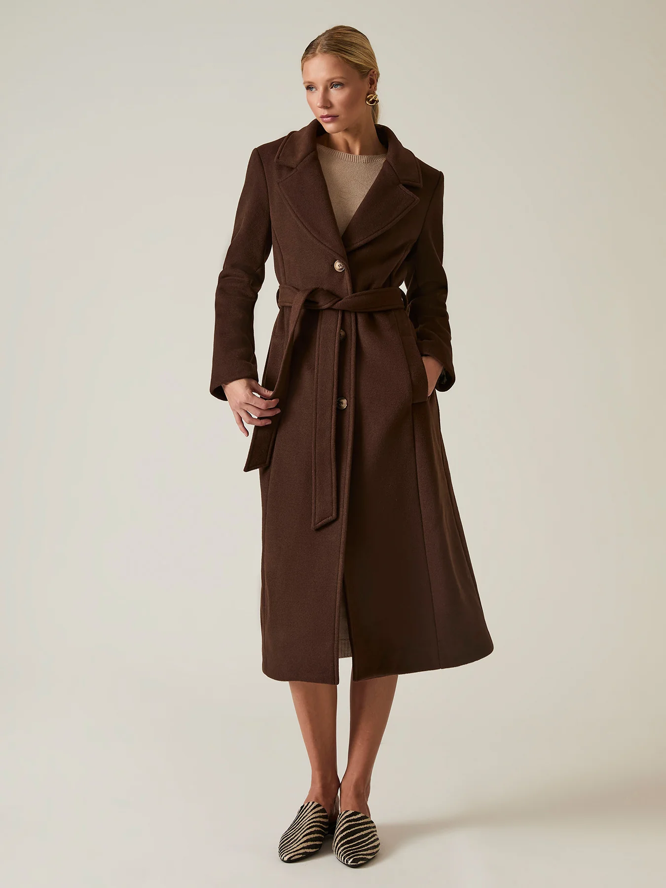 Classic Coat Brown - Image 5