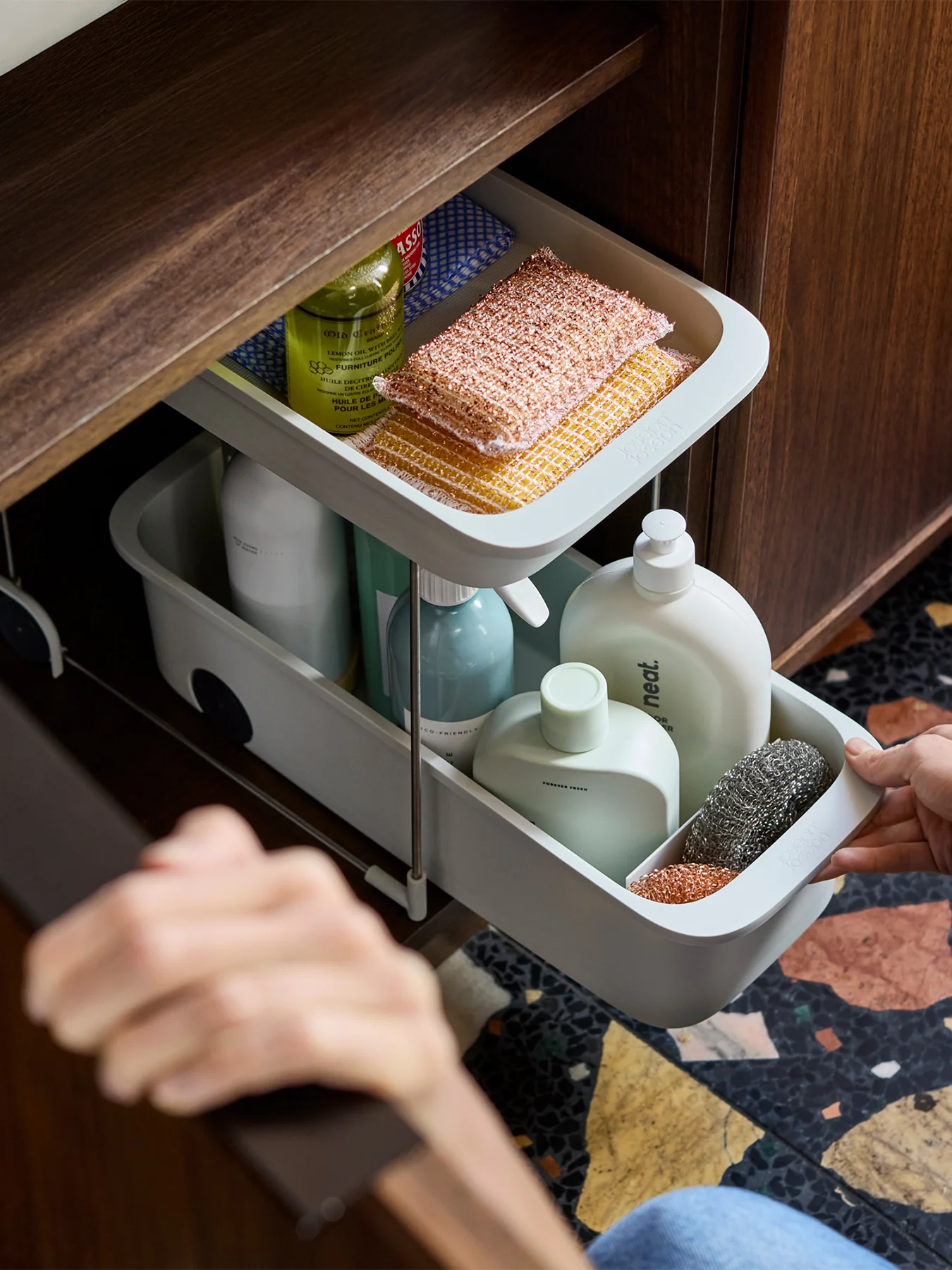 CupboardStore 2 Tier Caddy - Image 3