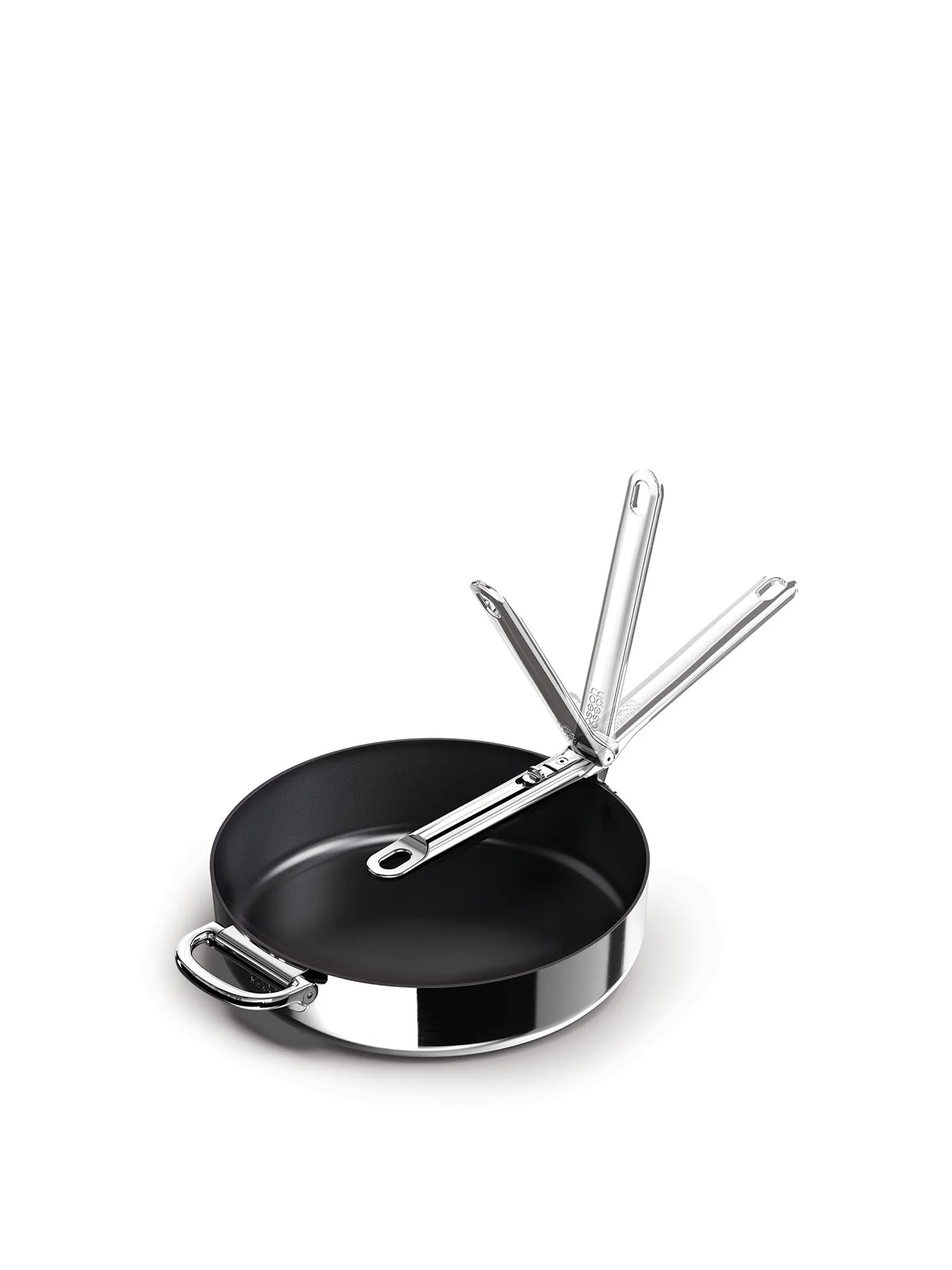 Space Steel Stainless Steel Coated Frying Pan 28cm