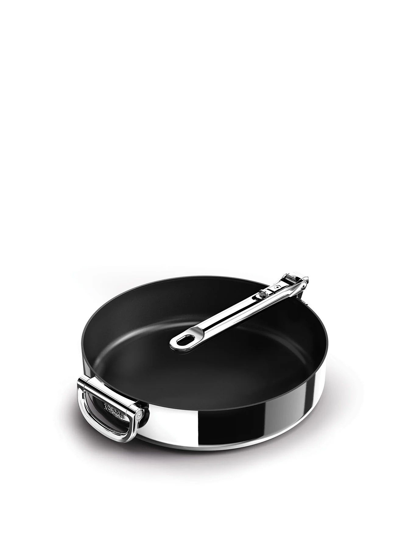 Space Steel Stainless Steel Coated Frying Pan 28cm - Image 2
