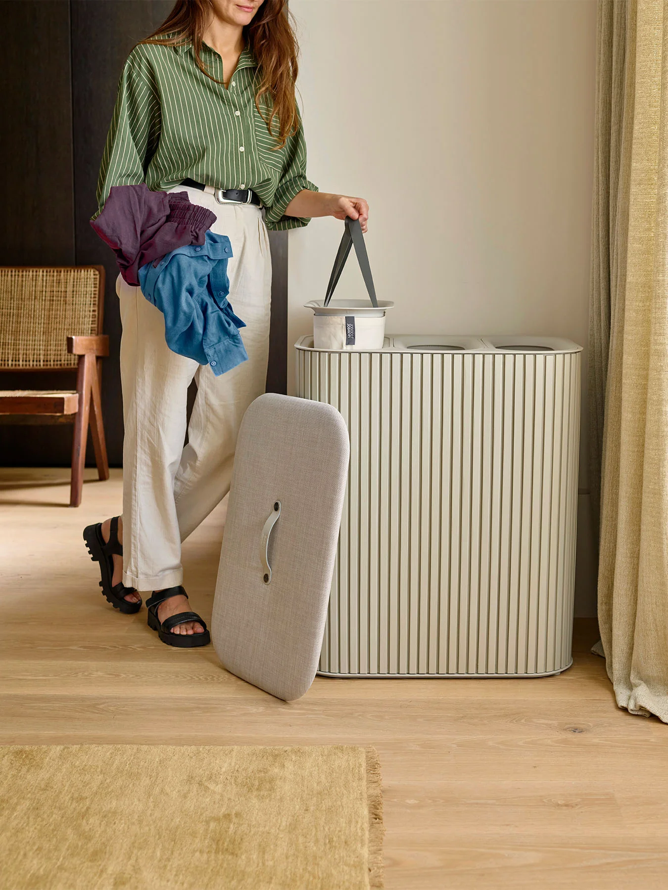 Tota Trio Luxe Laundry Basket 90L - Image 3