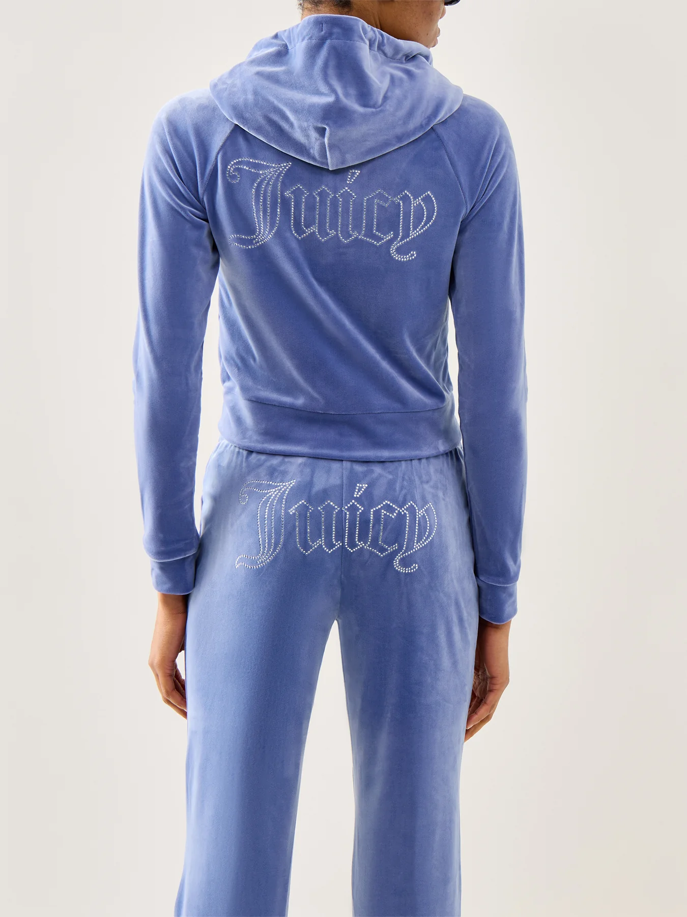 Madison Outline Hoodie Blue - Image 5