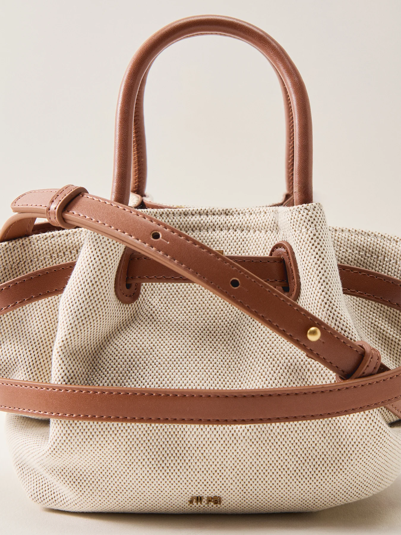 Hana Mini Tote Brown - Image 5