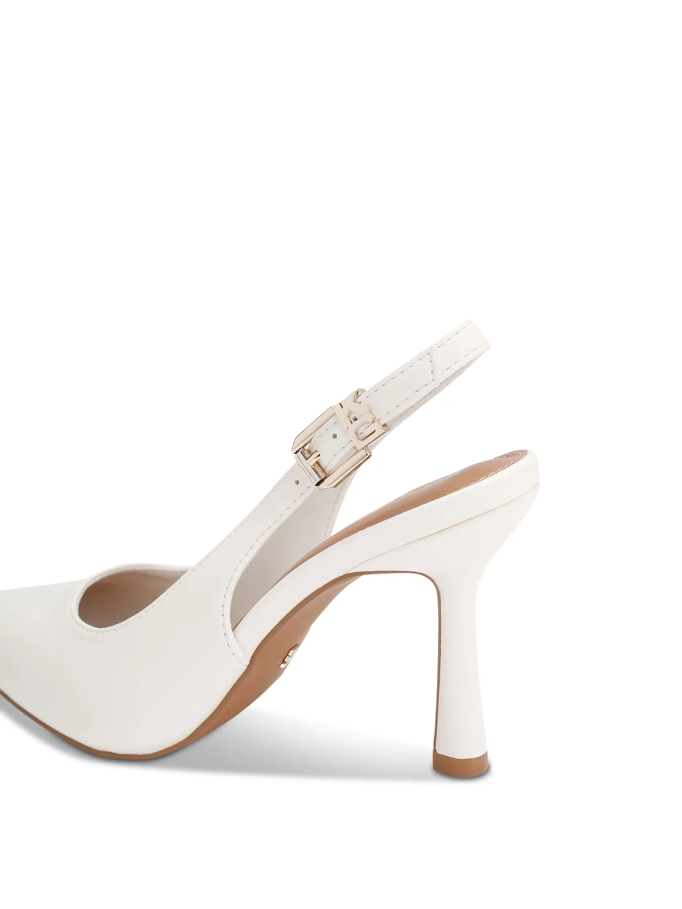 Adina Slingback Heel White - Image 3