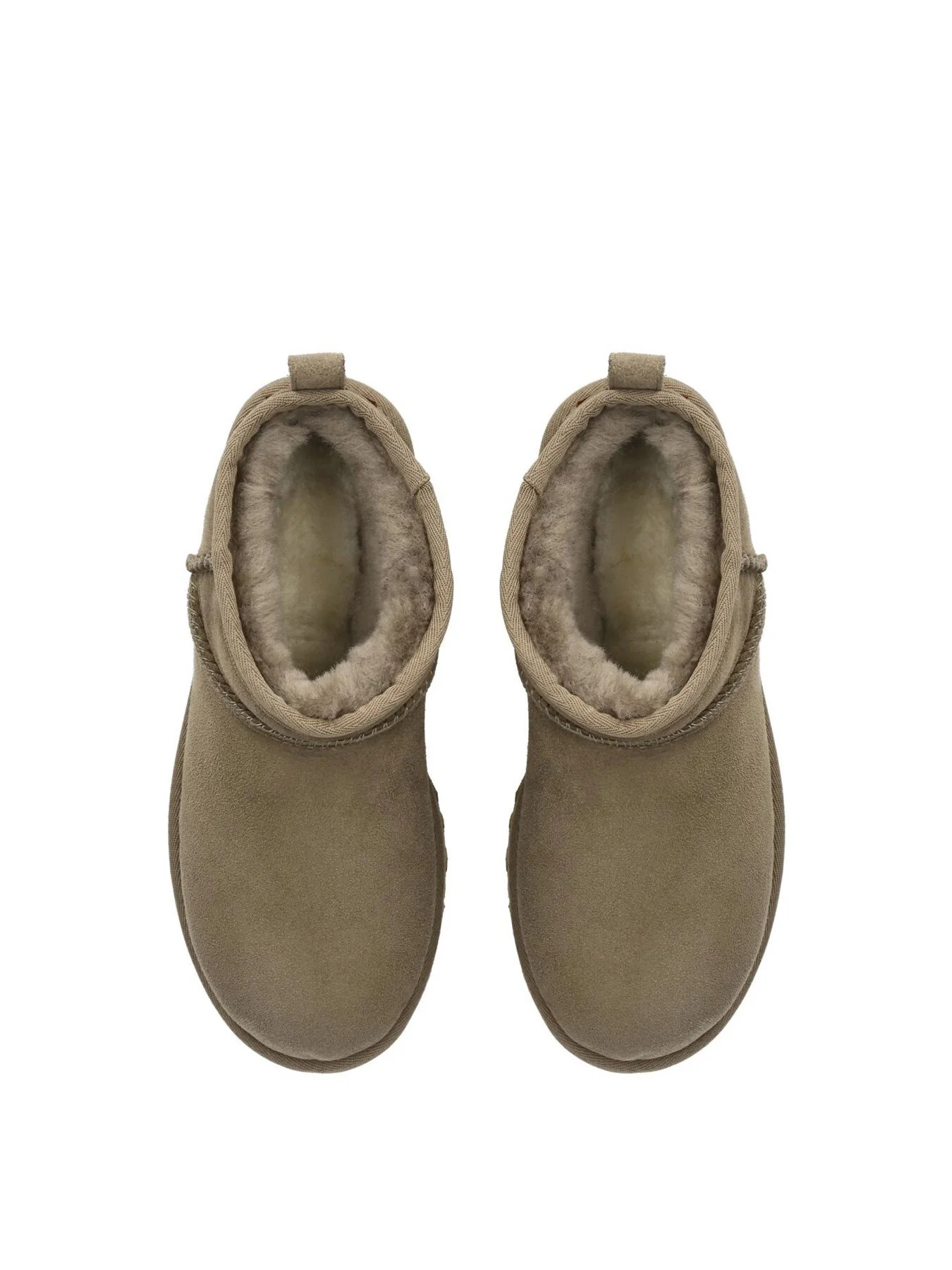 Womens Classic Ultra Mini Suede Ankle Boots - Image 2