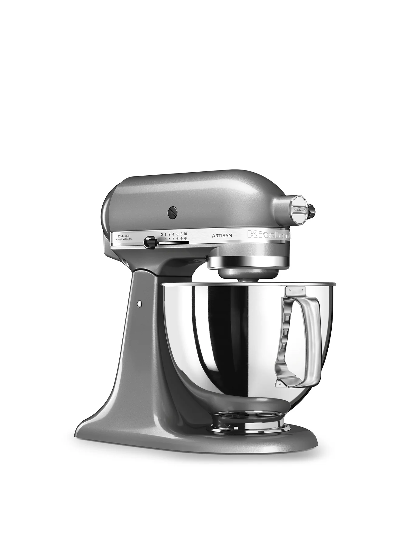 Artisan 4.8L Tilt Head Stand Mixer Silver