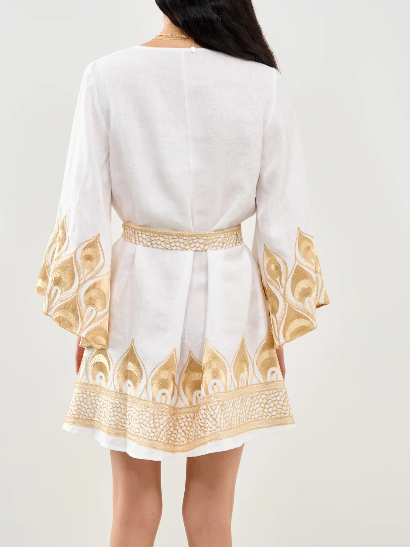 Phoenix Mini Dress White - Image 5