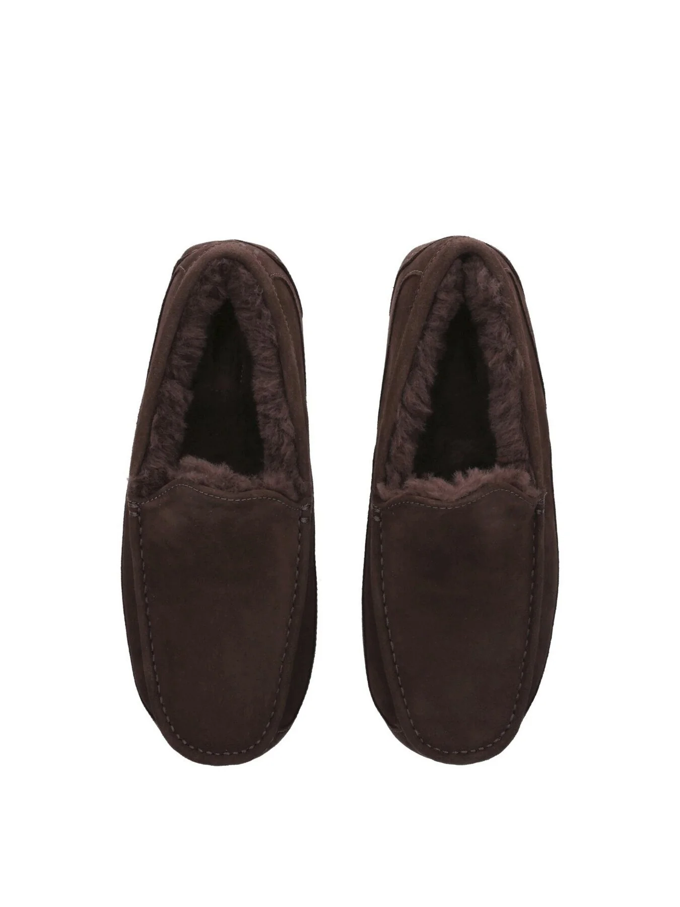 Ascot Suede Slippers Brown - Image 2