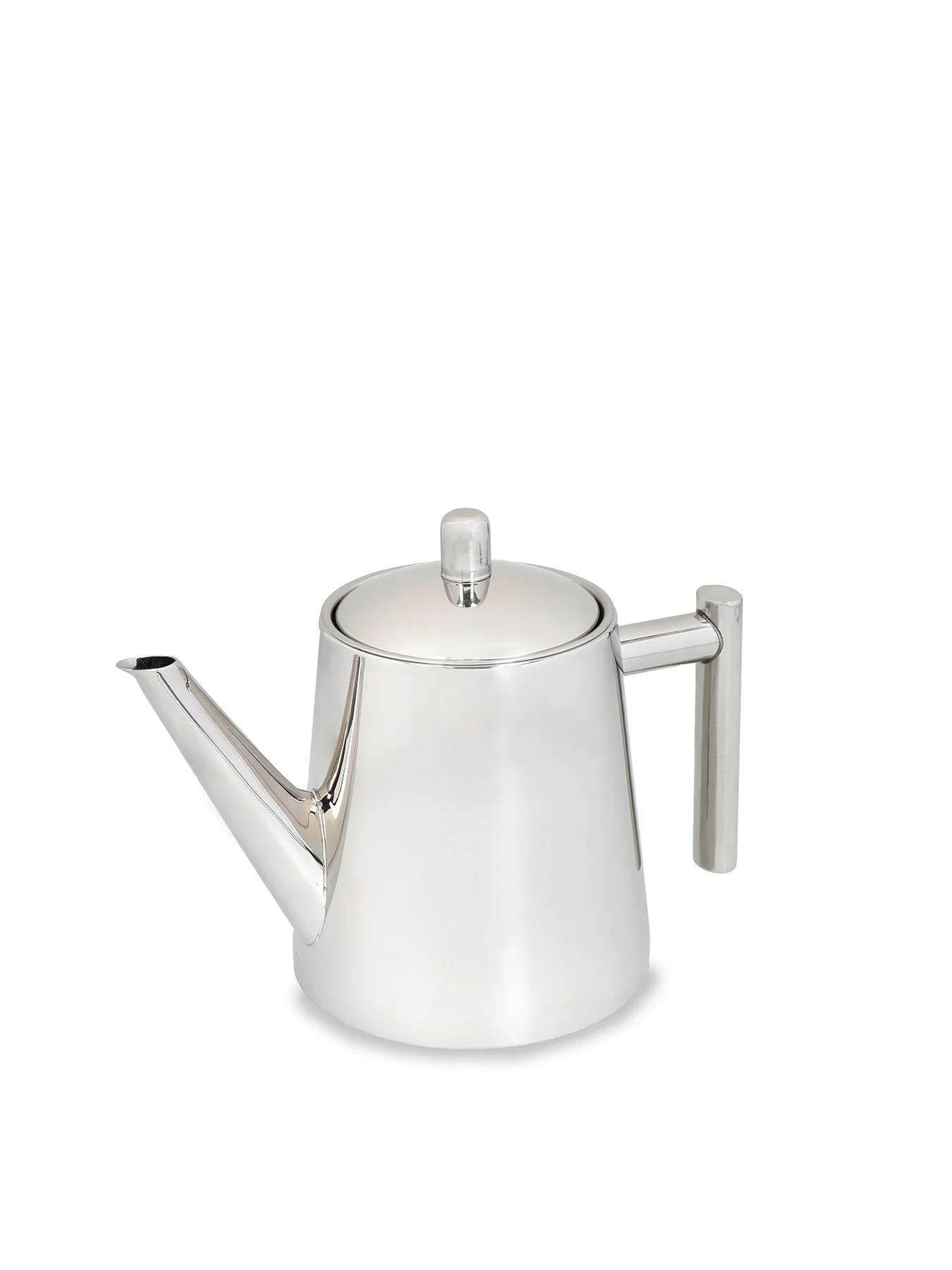 Stainless Steel Infuser Teapot 4 Cup Silver