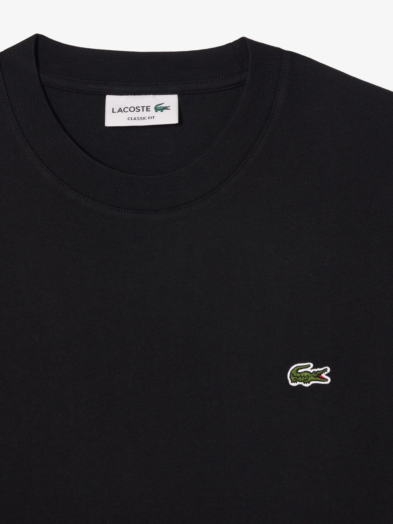 Classic Fit Pima T-Shirt Black - Image 2
