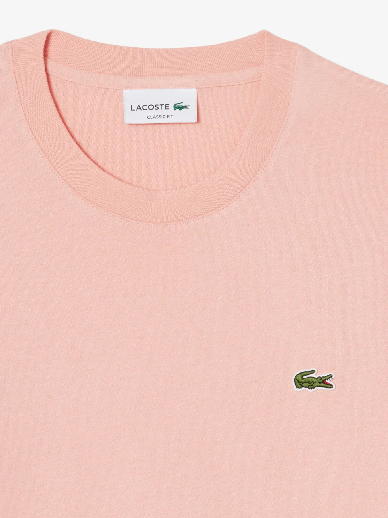 Pima Cotton T-Shirt Pink - Image 2