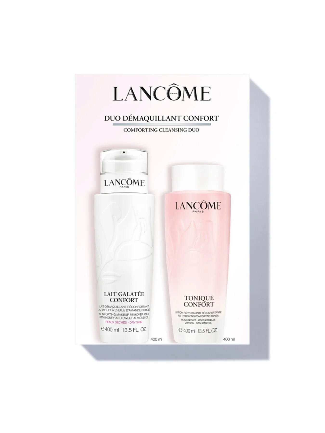 Lancôme Confort Cleansing Duo Gift Set 400ml
