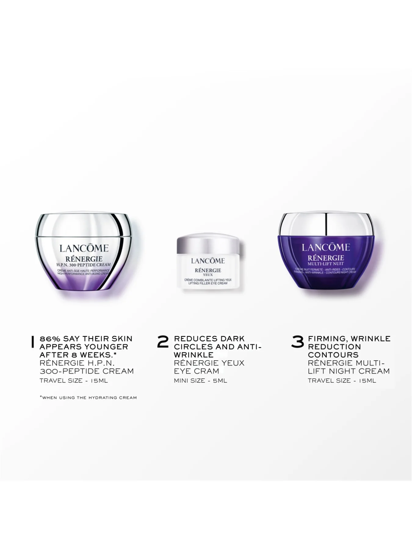 Lancôme Rénergie Starter Gift Set 15ml - Image 2
