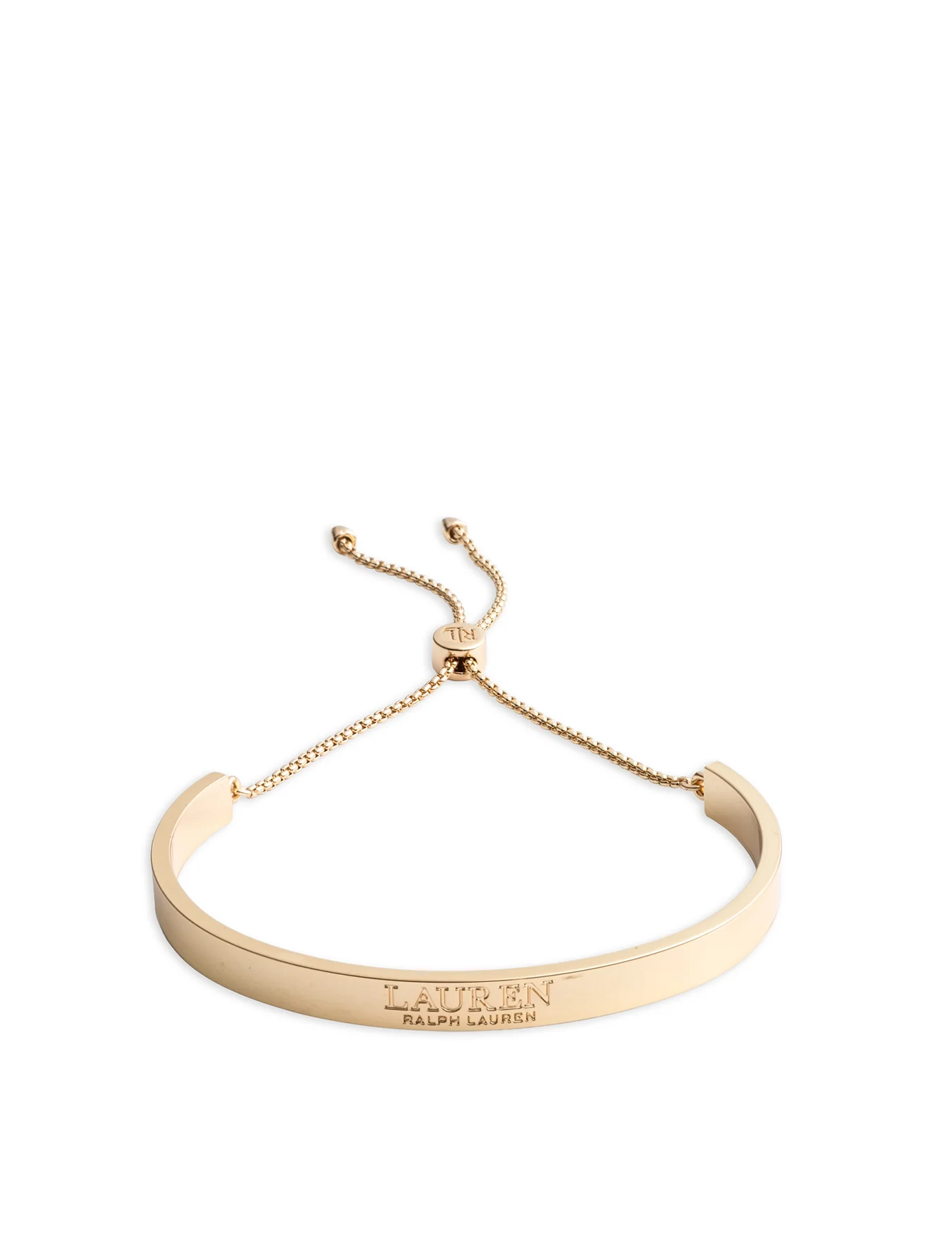 Logo Slider Bangle Gold