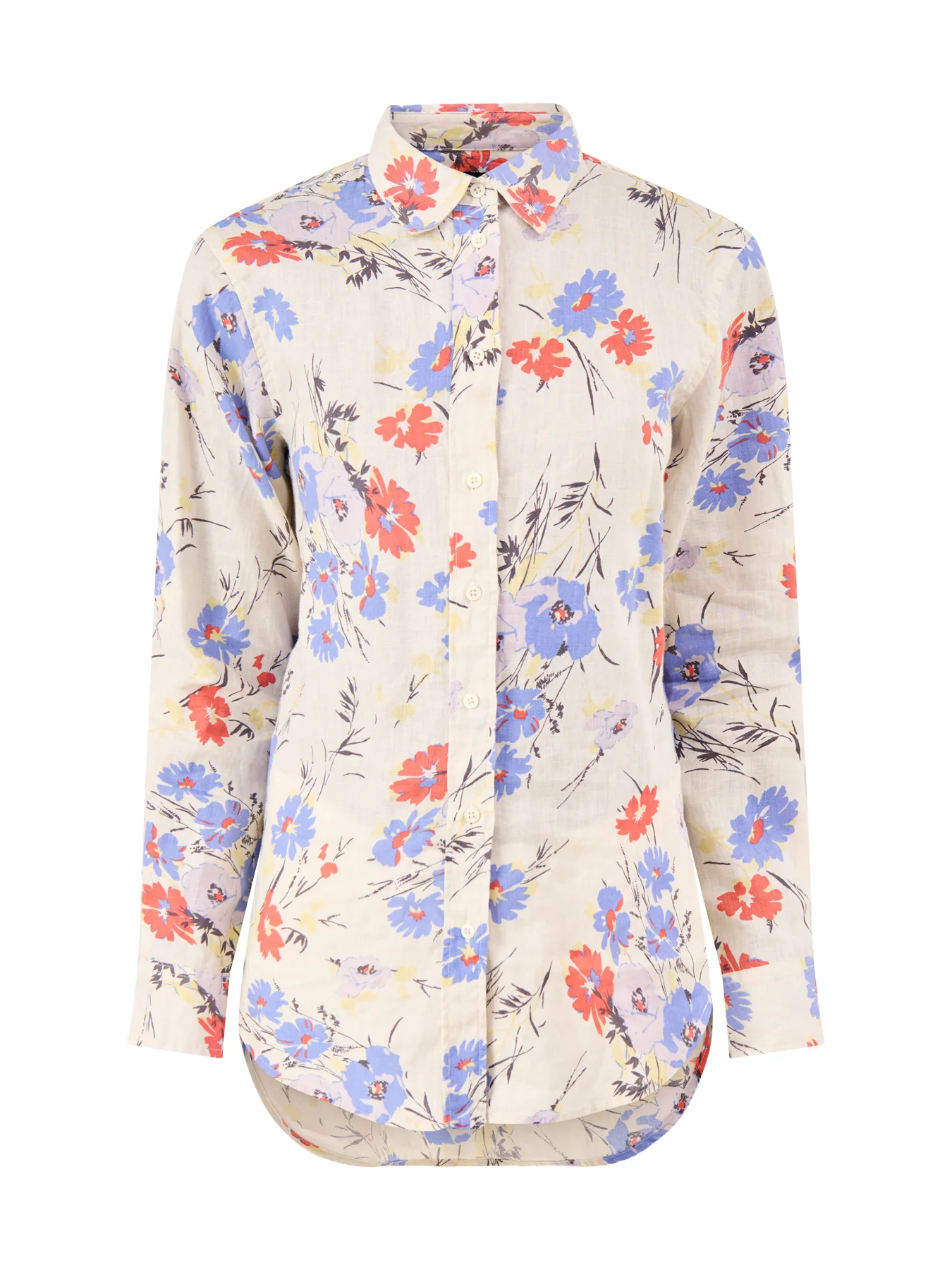 Floral Long Sleeve Shirt Multi
