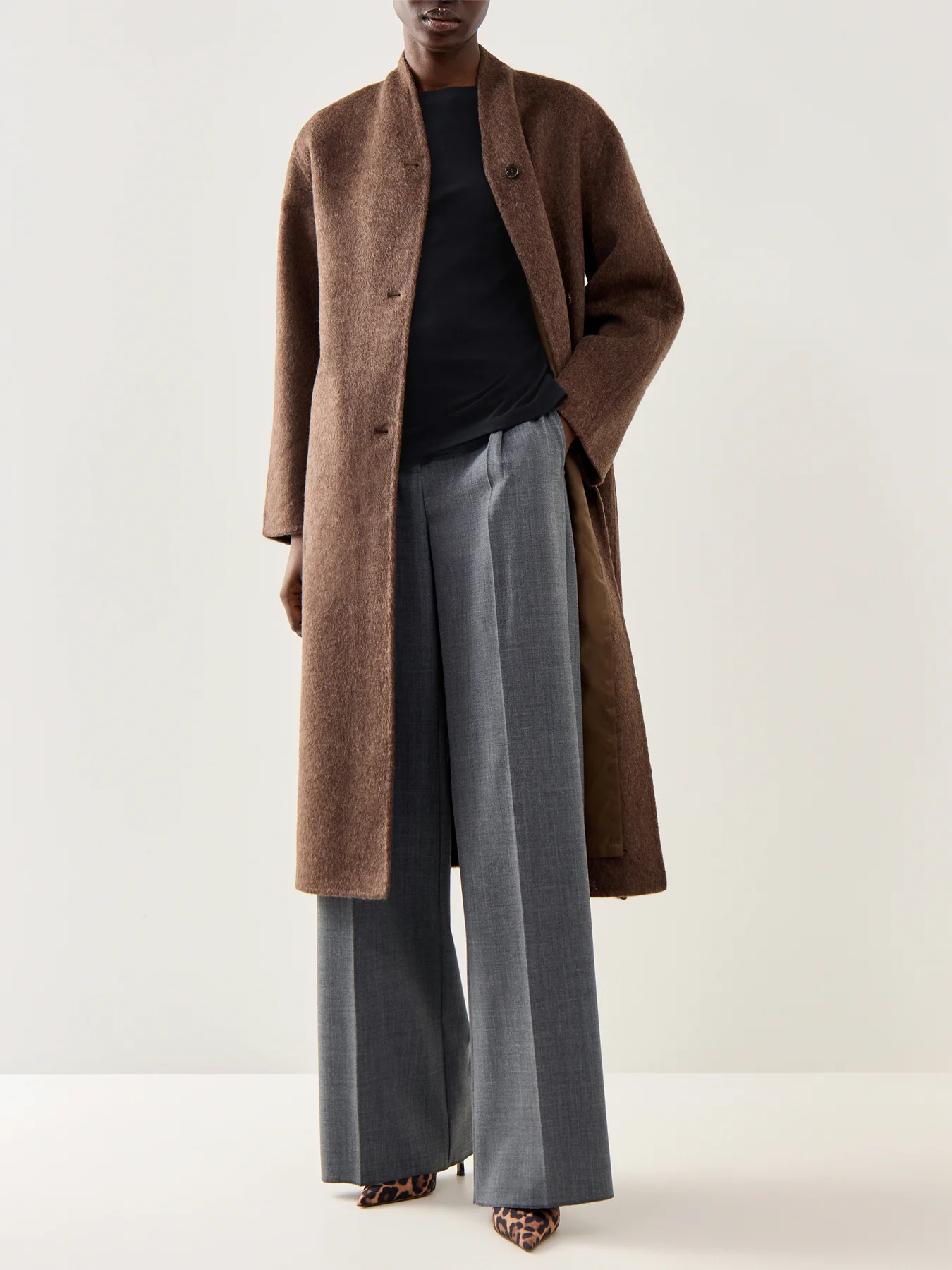 Judy Elbow Sleeve Knit Black - Image 2
