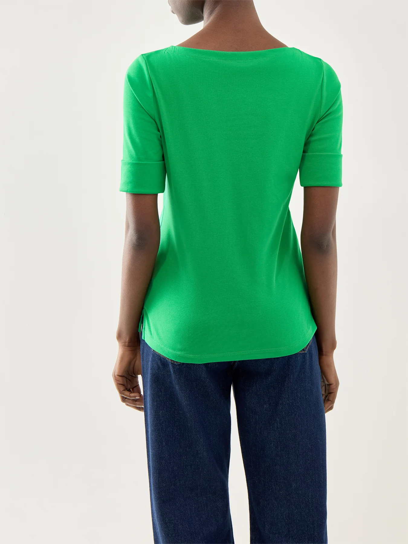 Judy Elbow Sleeve Knit Green - Image 5