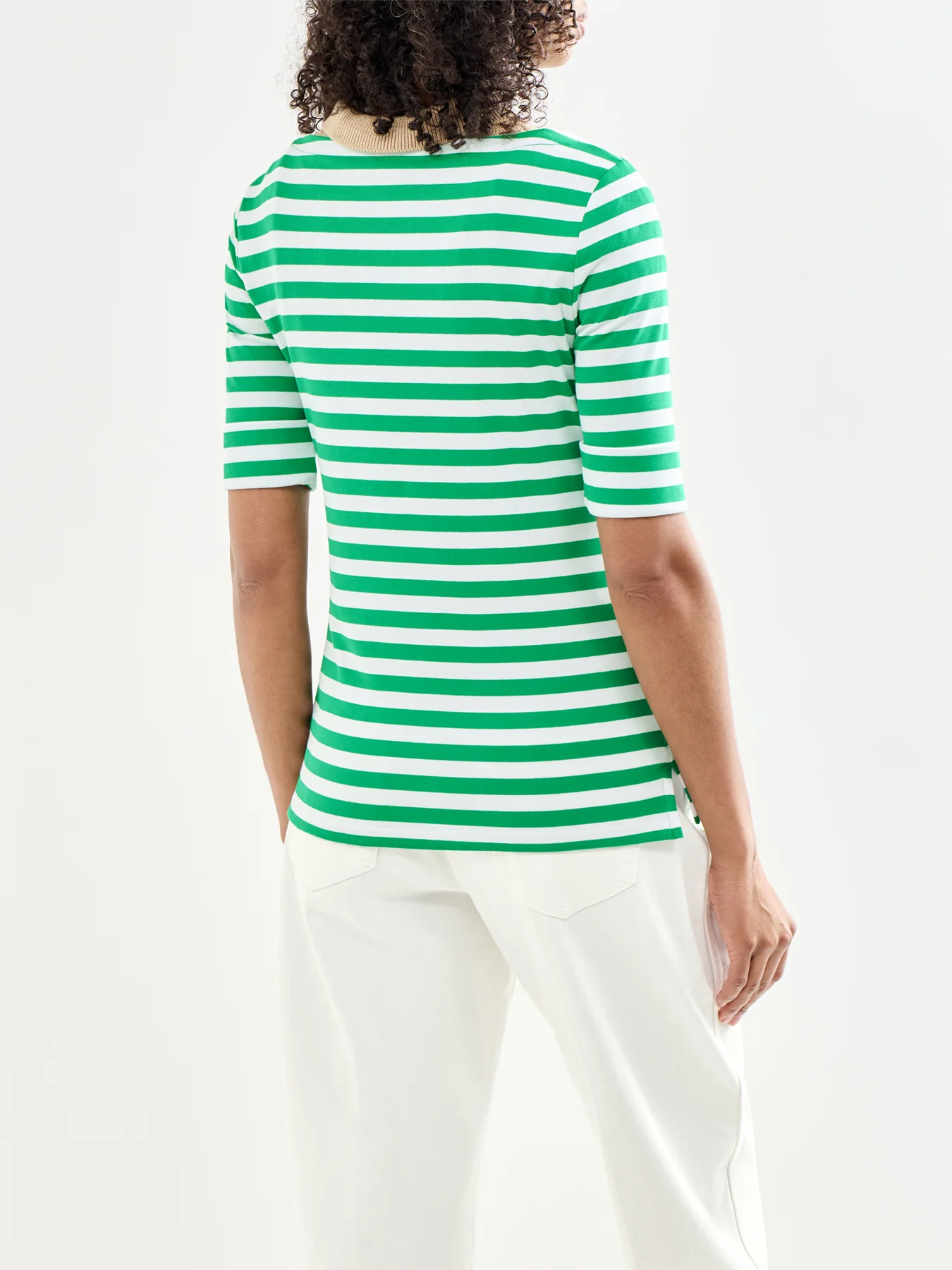 Judy Mid Sleeve T-Shirt Multi - Image 5