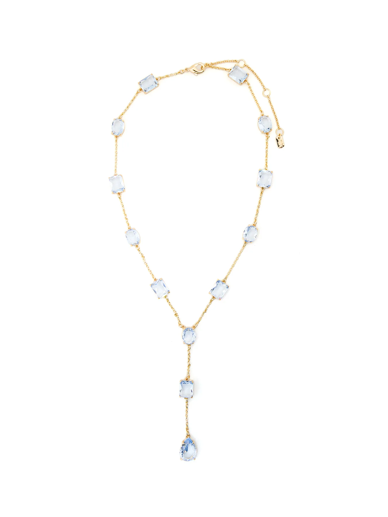 Multi Stone Yneck Gld/lt Sapp - Image 2