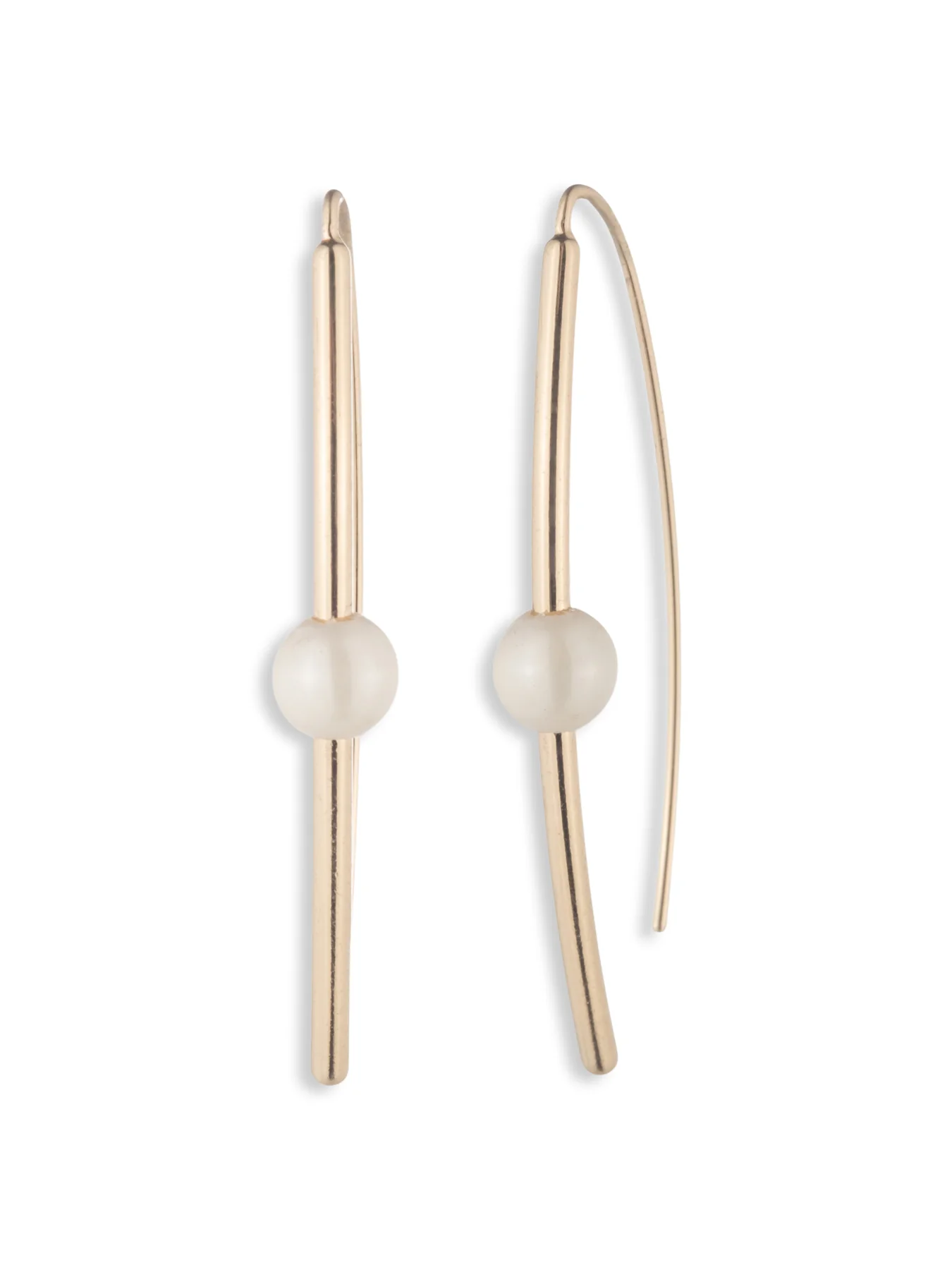 Pearl Threader Earrings