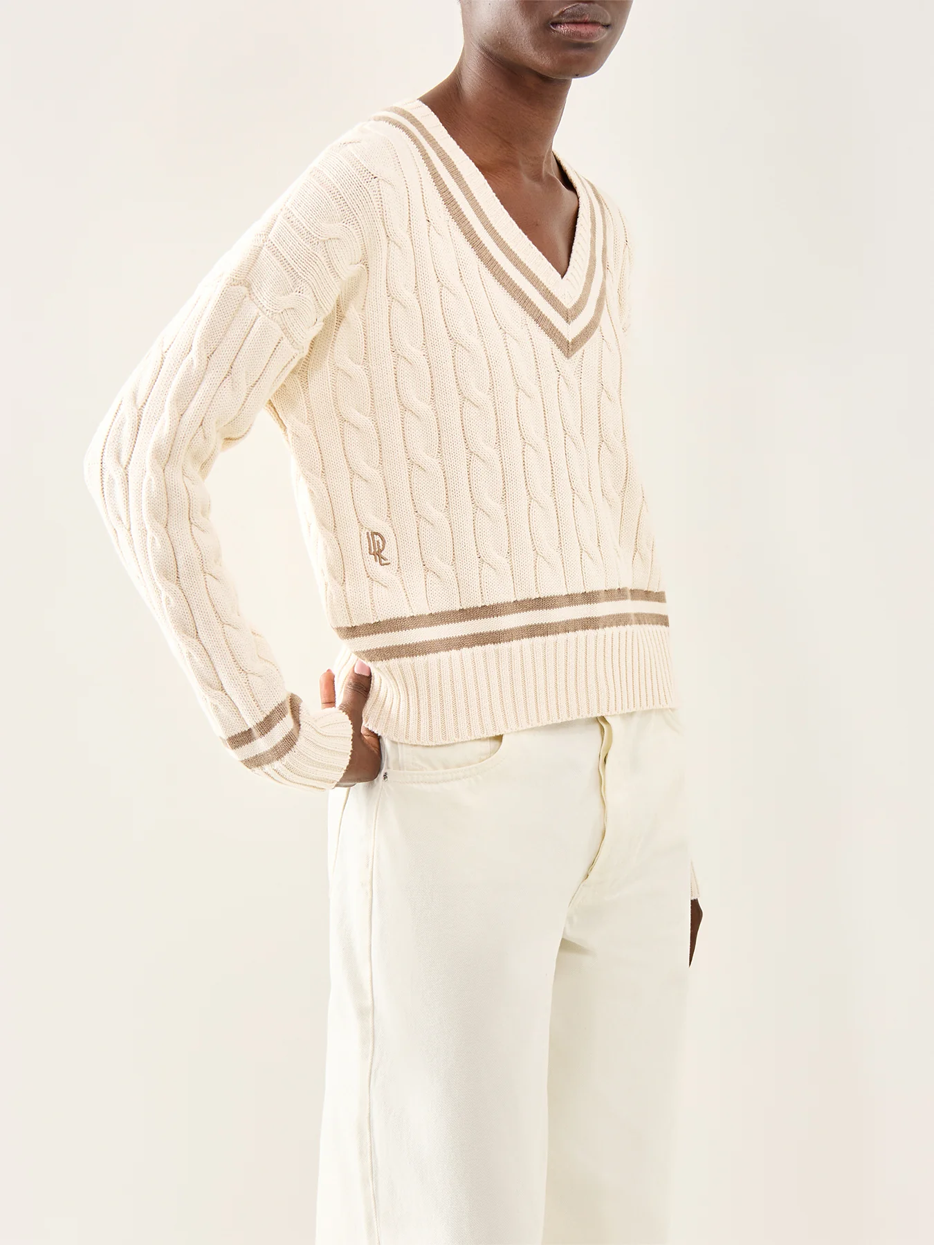 Tedurph Long Sleeve Wool Pullover Navy - Image 4