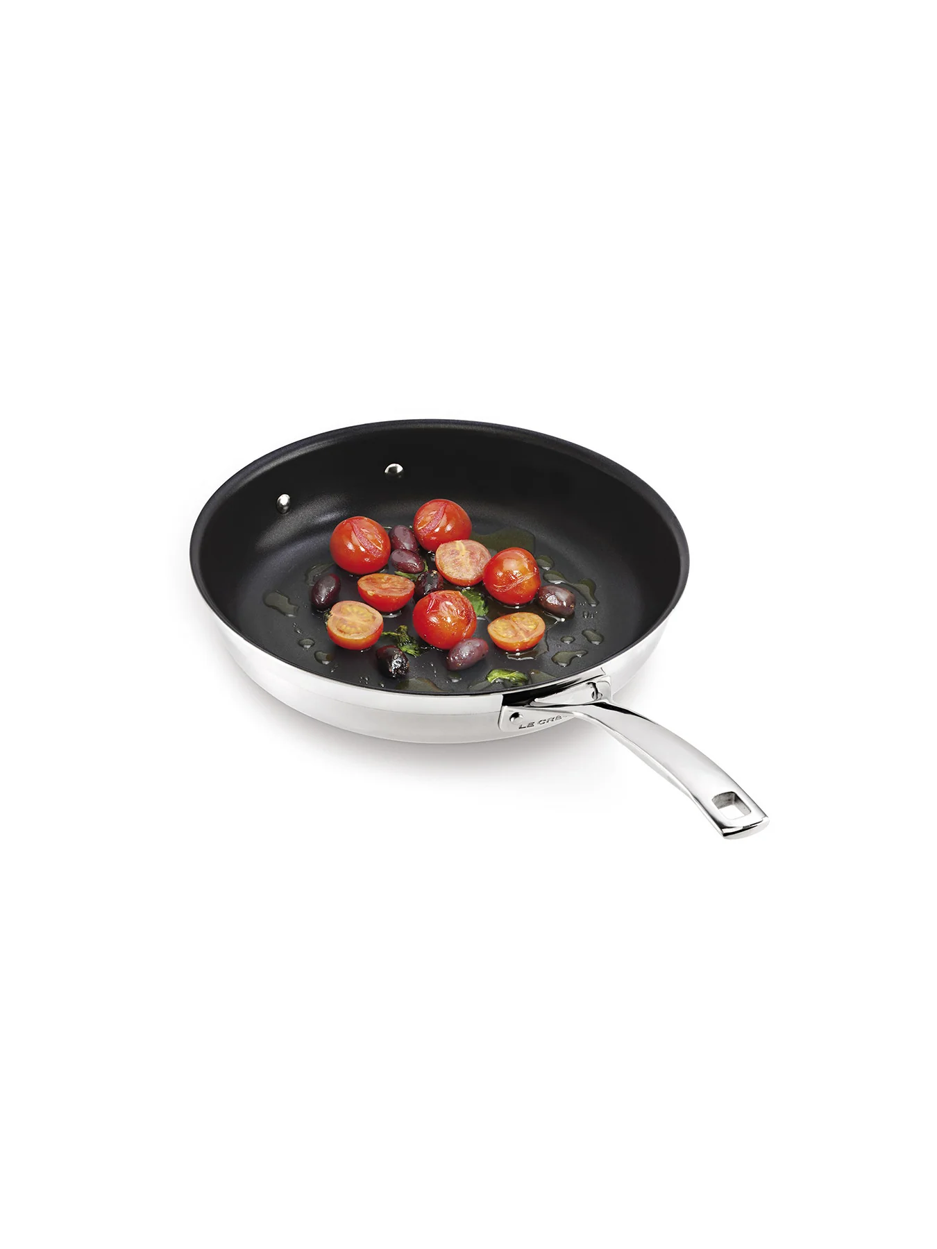 3-Ply Stainless Steel Non-Stick Frying Pan 24cm - Image 4
