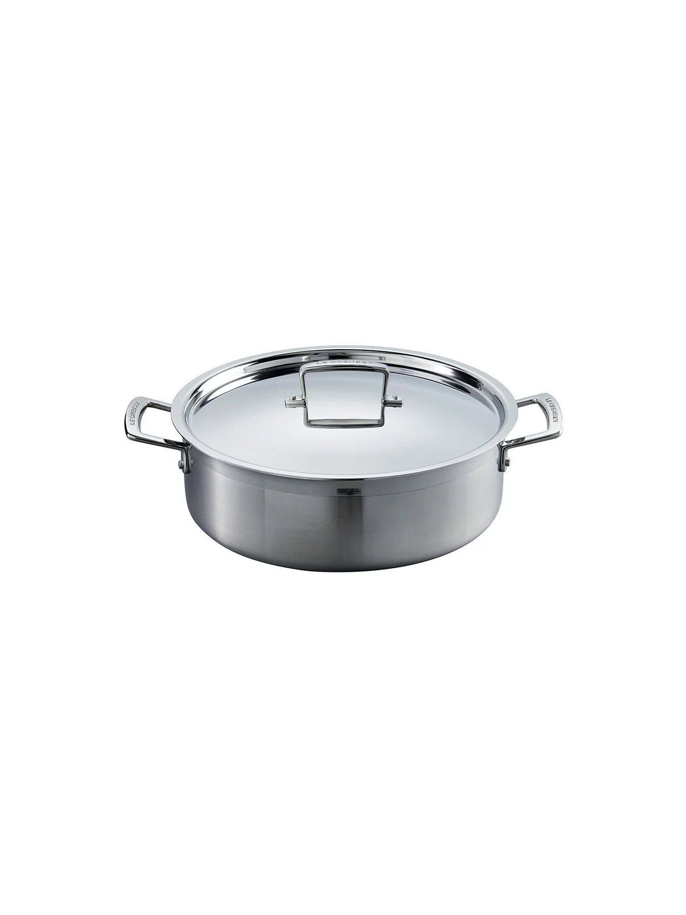 3-Ply Stainless Steel Sauteuse 28cm - Image 2