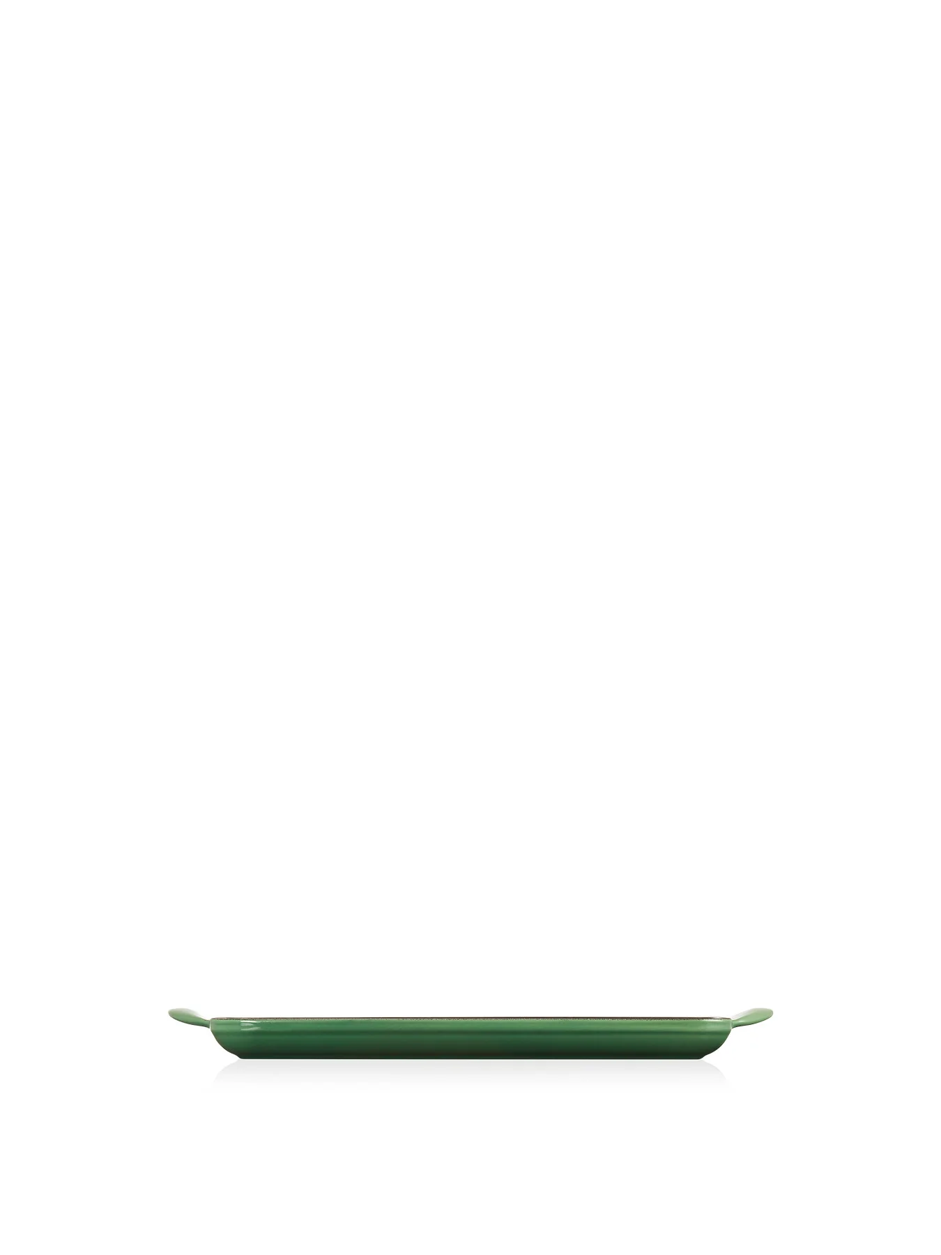Cast Iron Rectangular Grill 32cm Bamboo Green - Image 3