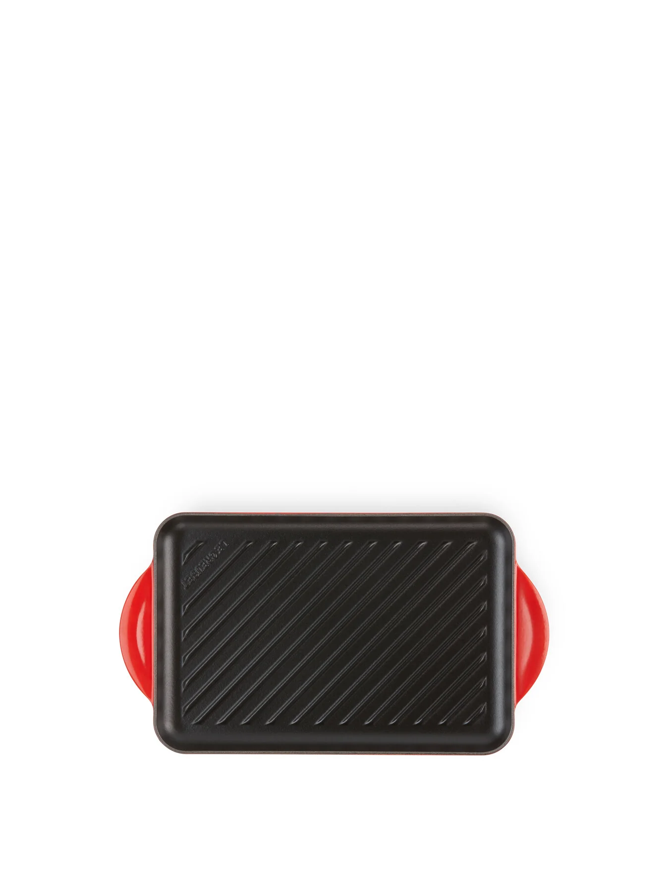Cast Iron Rectangular Grill 32cm Cerise - Image 4