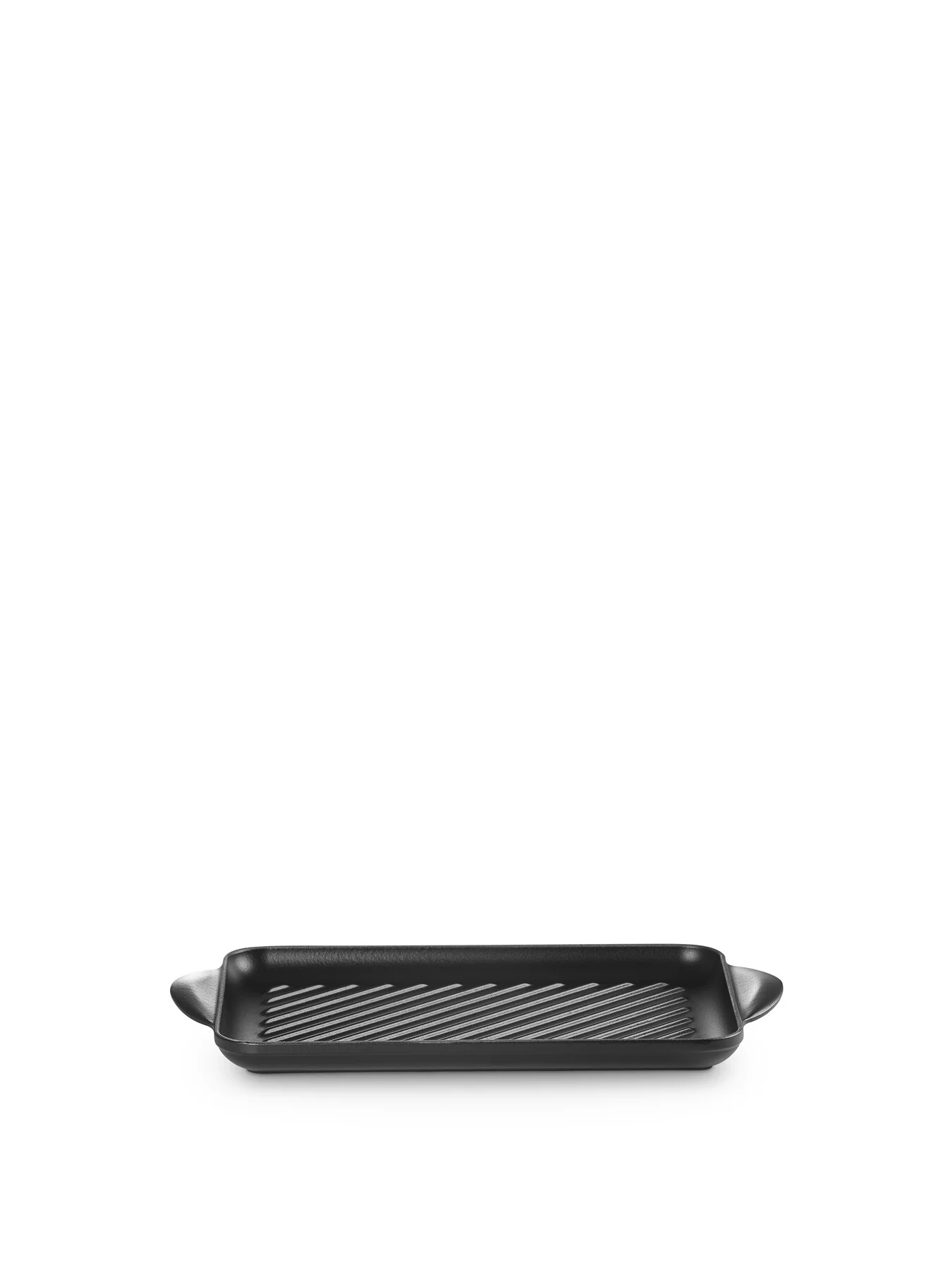 Cast Iron Rectangular Grill 32cm Satin Black - Image 2