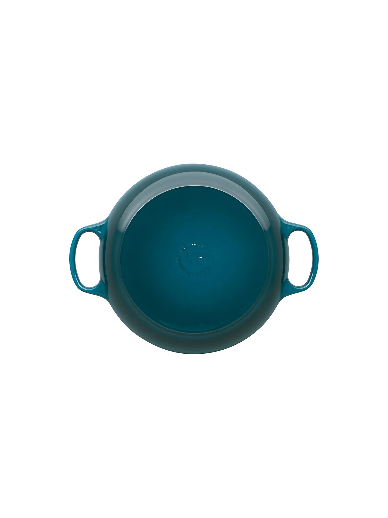 Cast Iron Shallow Casserole 30cm Deep Teal - Image 9