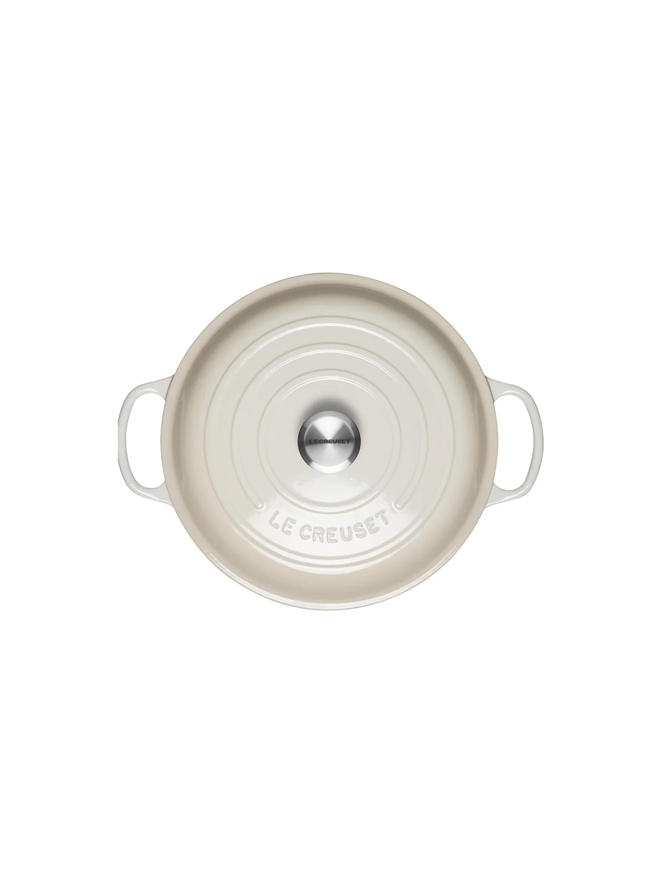 Cast Iron Shallow Casserole Meringue 30cm - Image 2