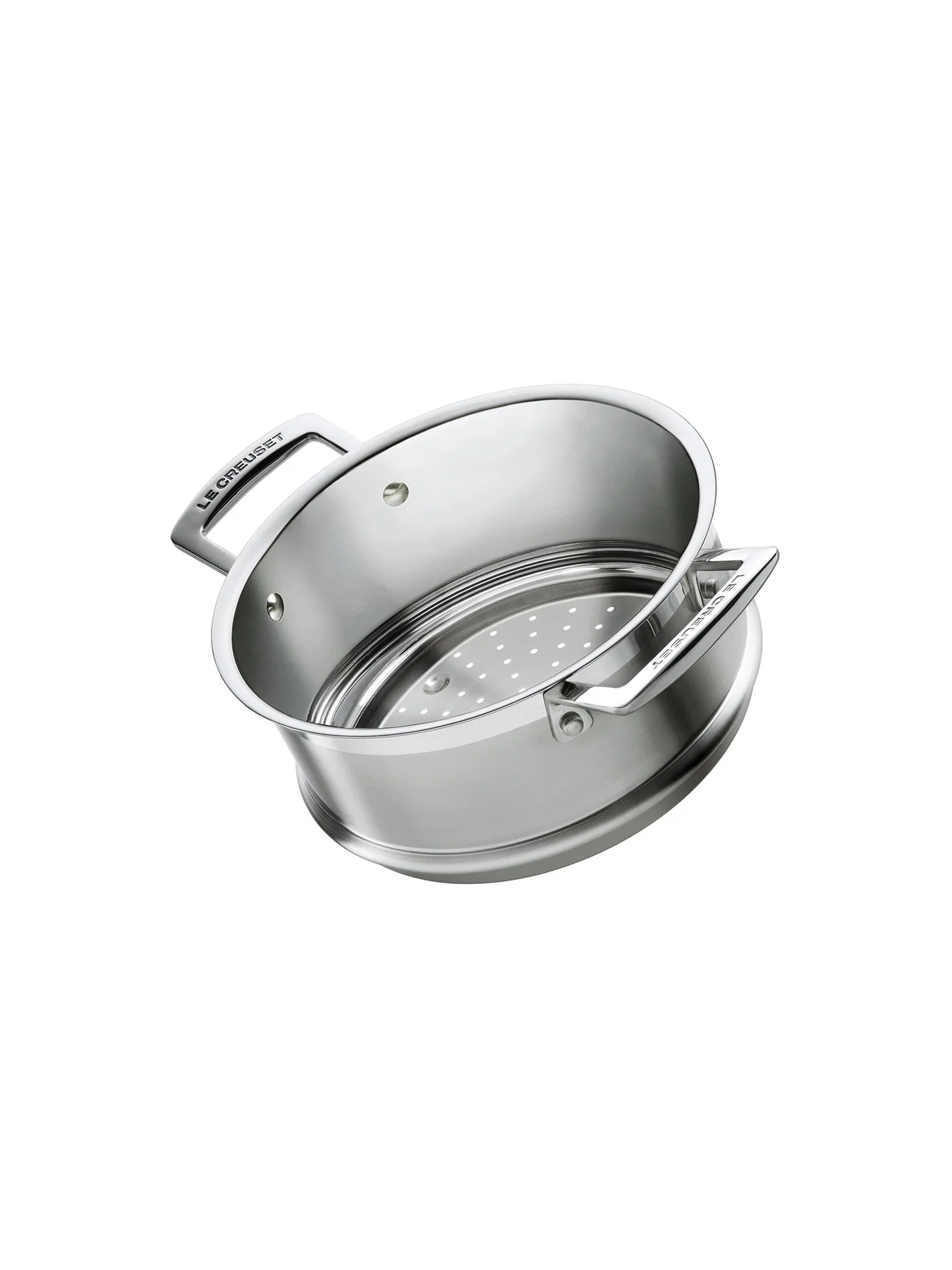 3-ply Stainless Steel Steamer Insert 20cm - Image 2