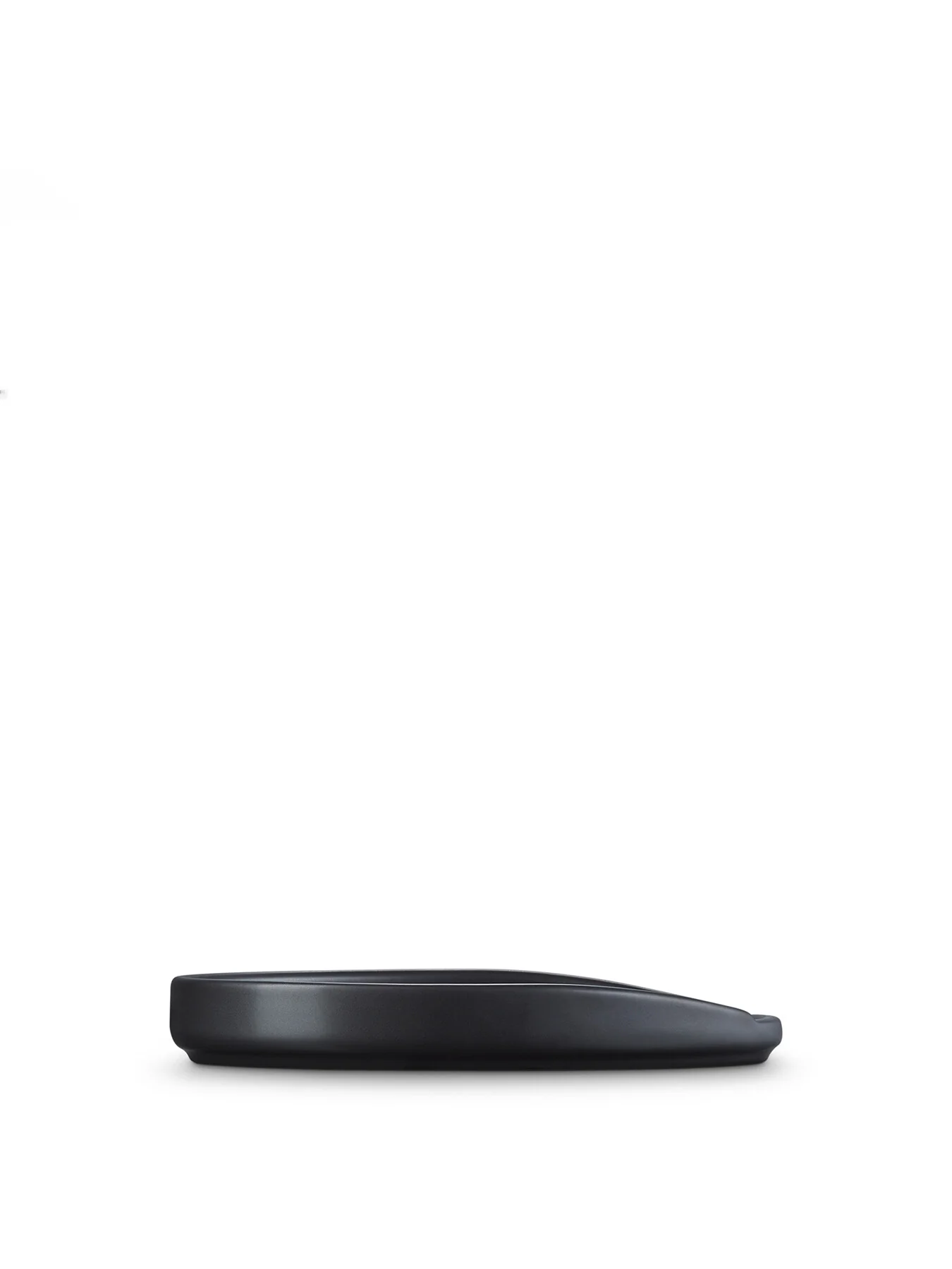 Stoneware Oval Spoon Rest Satin Black - Image 3