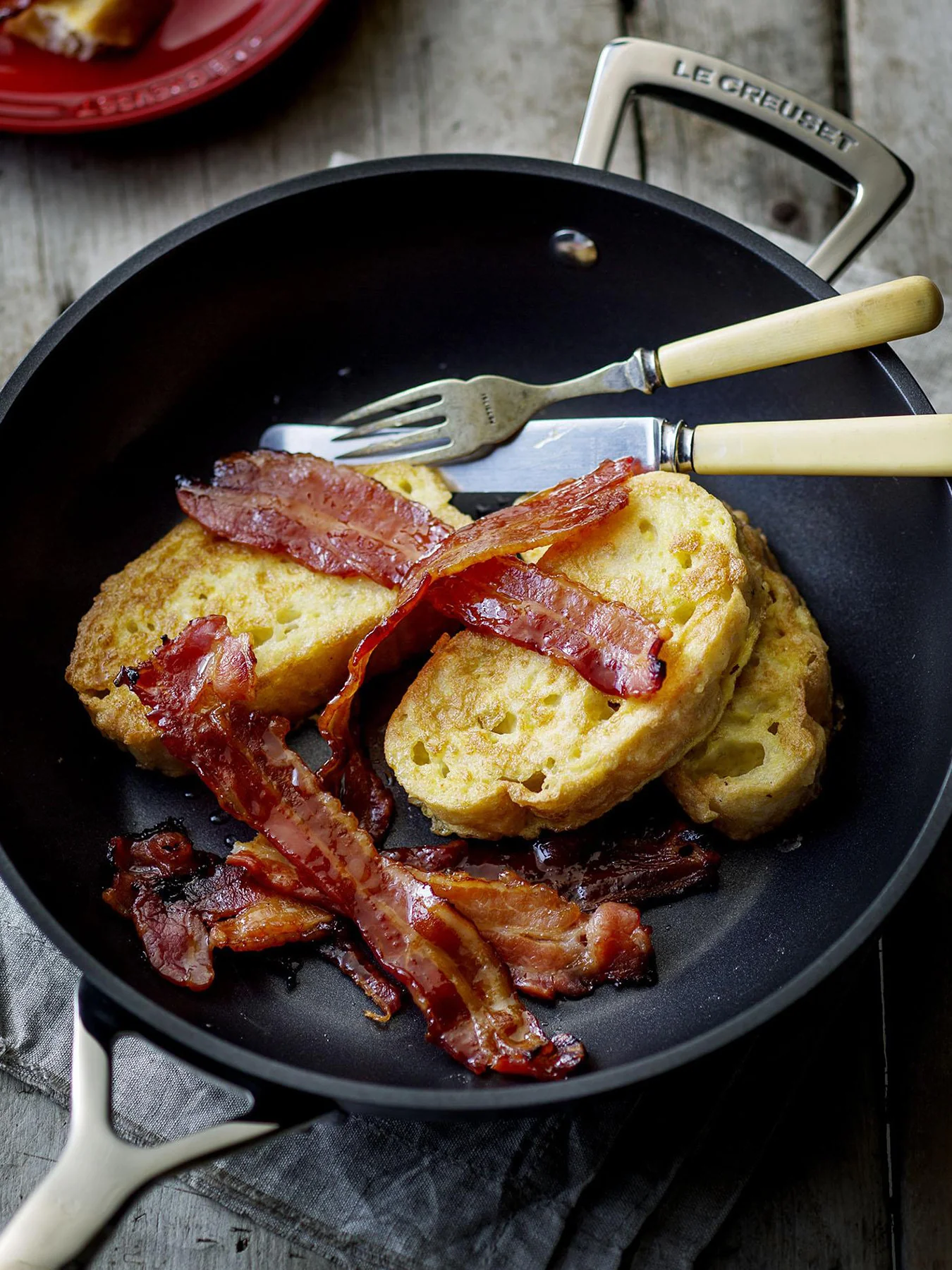 Toughened Non Stick Deep Fry Pan 28cm - Image 5
