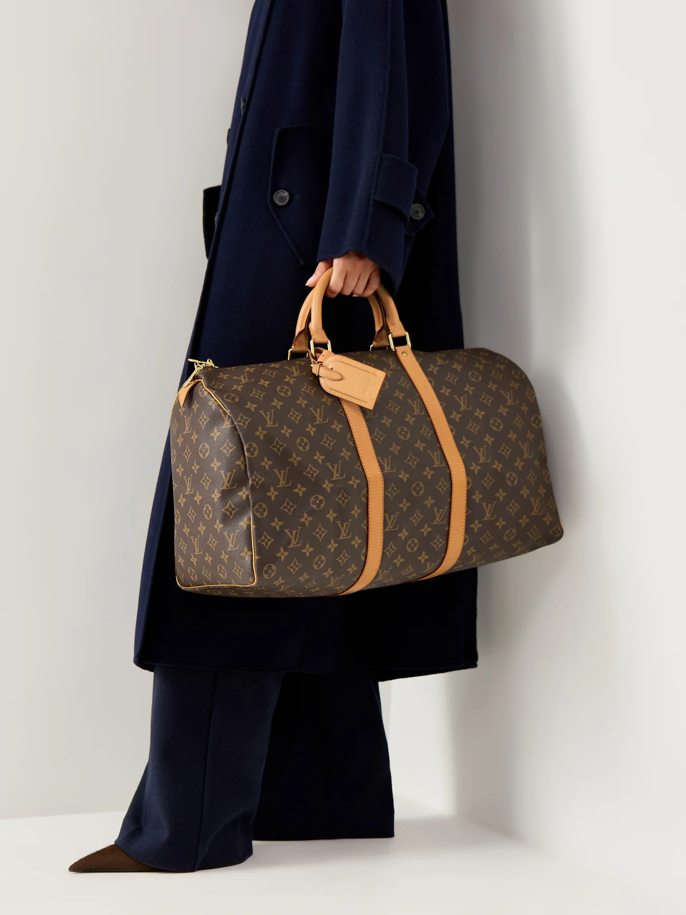 Vintage Louis Vuitton Keepall 50 Monogram Brown - Image 2