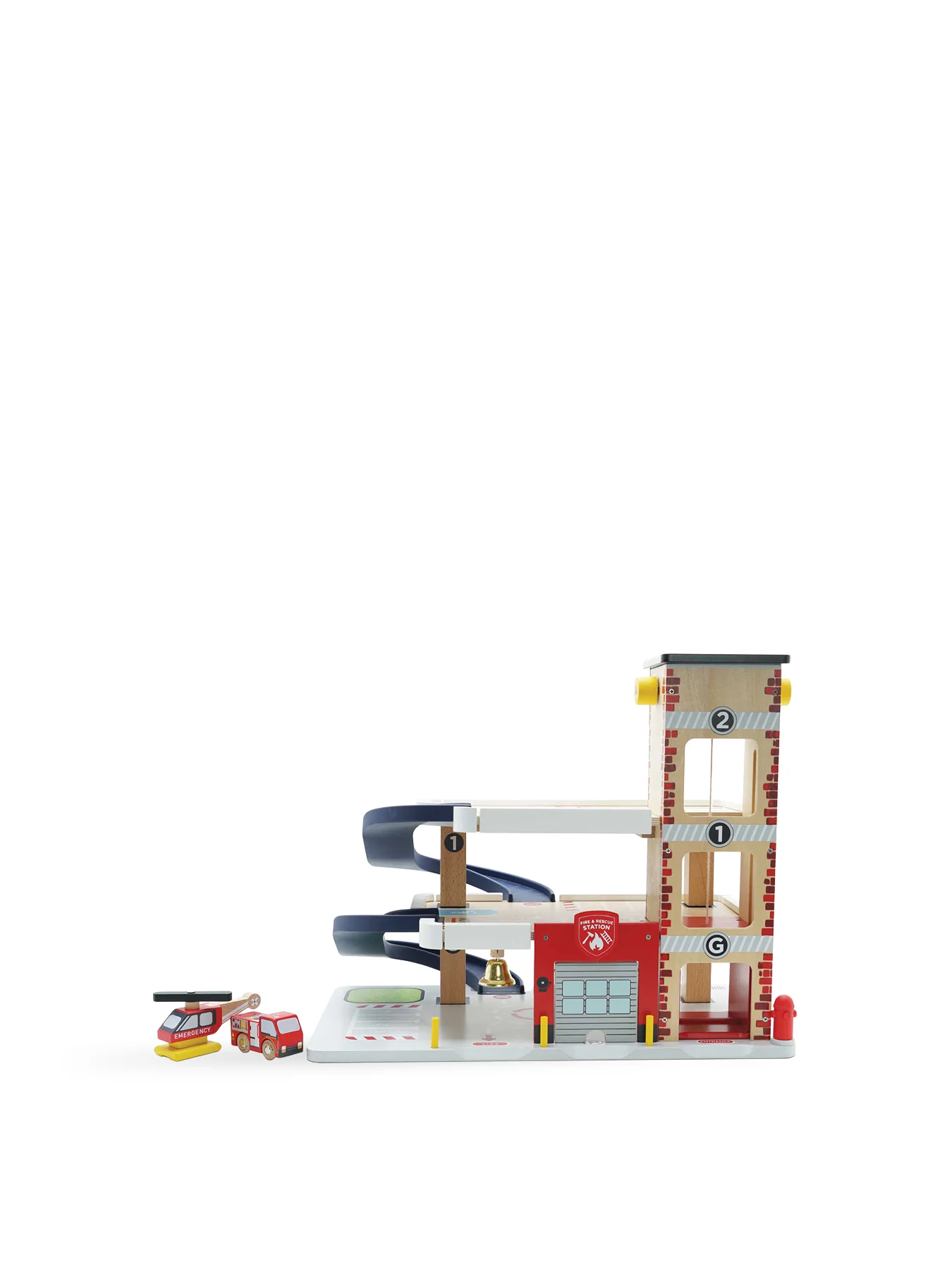 Fire and Rescue Garage Toy Set